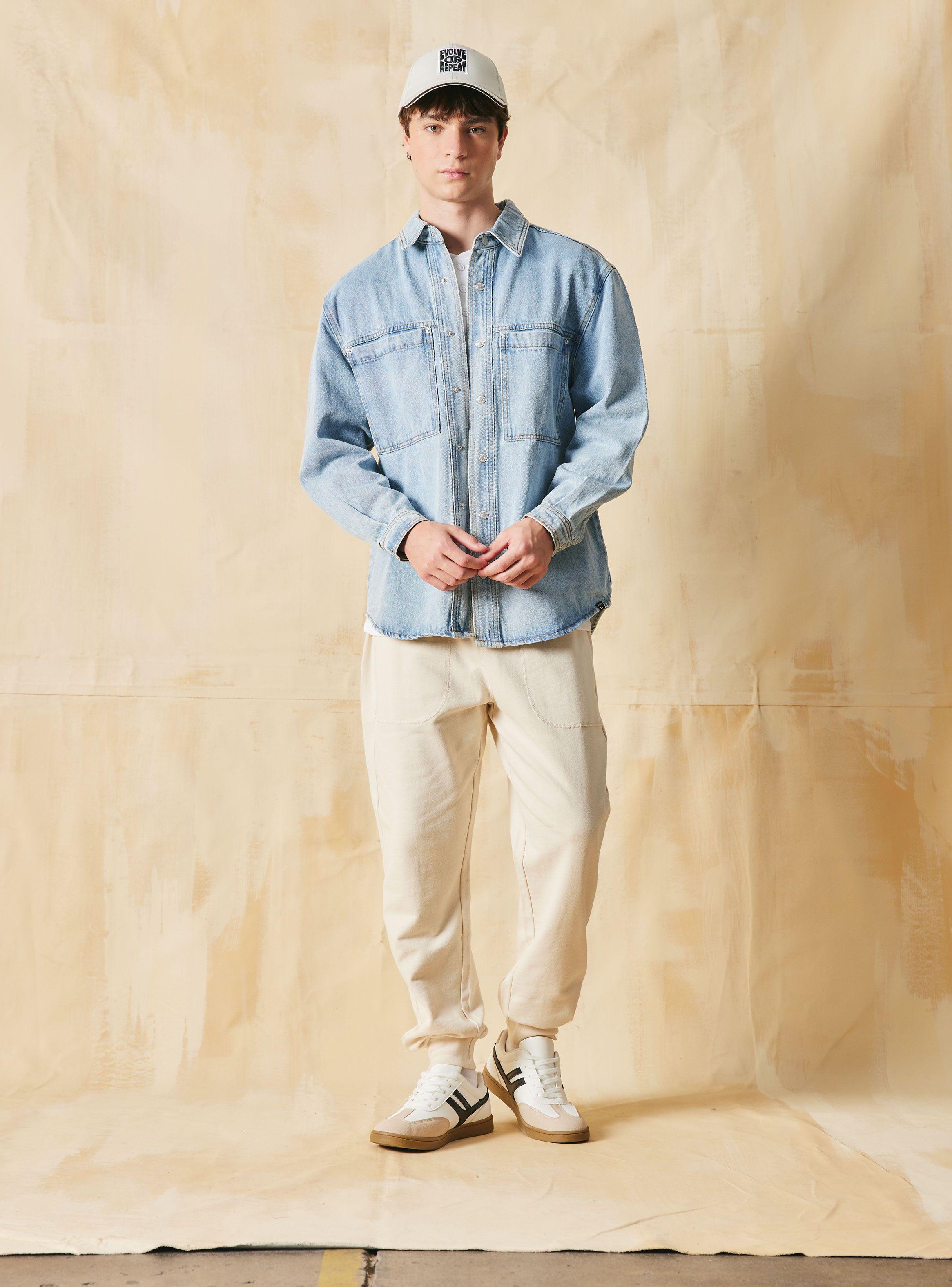 Chaqueta Denim Oversize-4