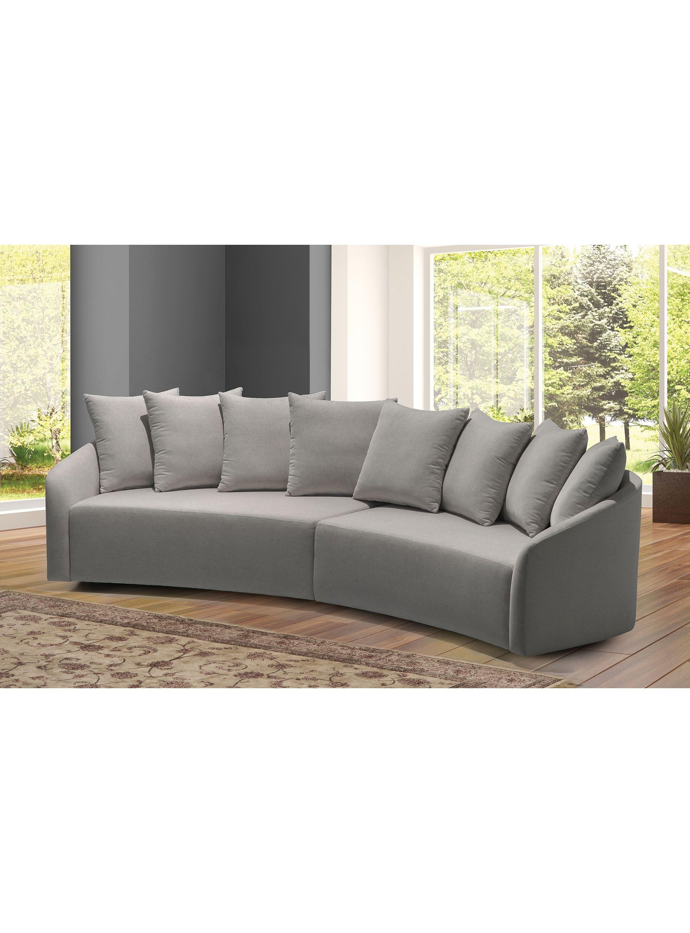 Sofá Di Poretti Design Berlim 3C Fibras Mixtas-5