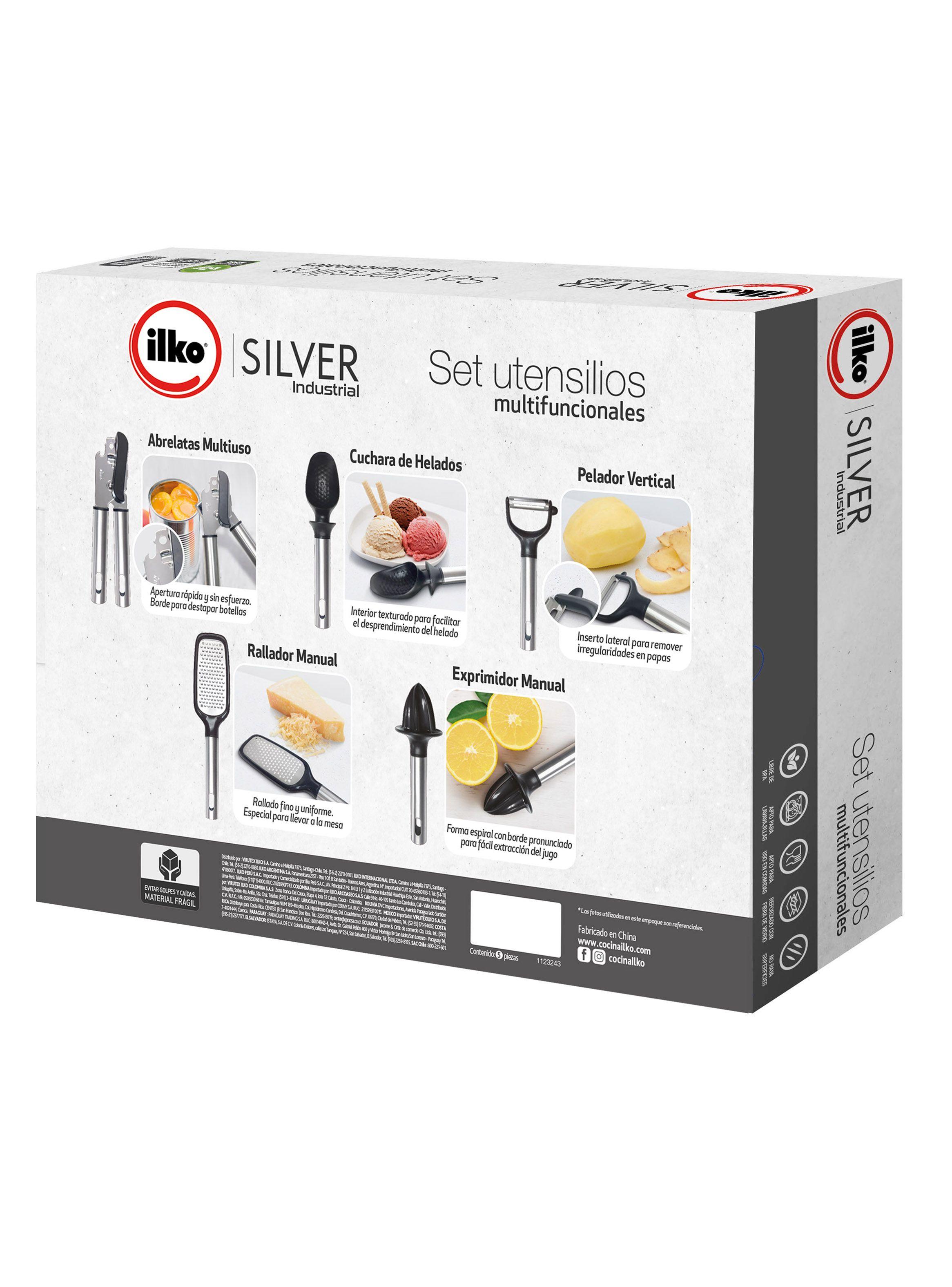 Set Ilko 5 Accesorios Silver Industrial-2