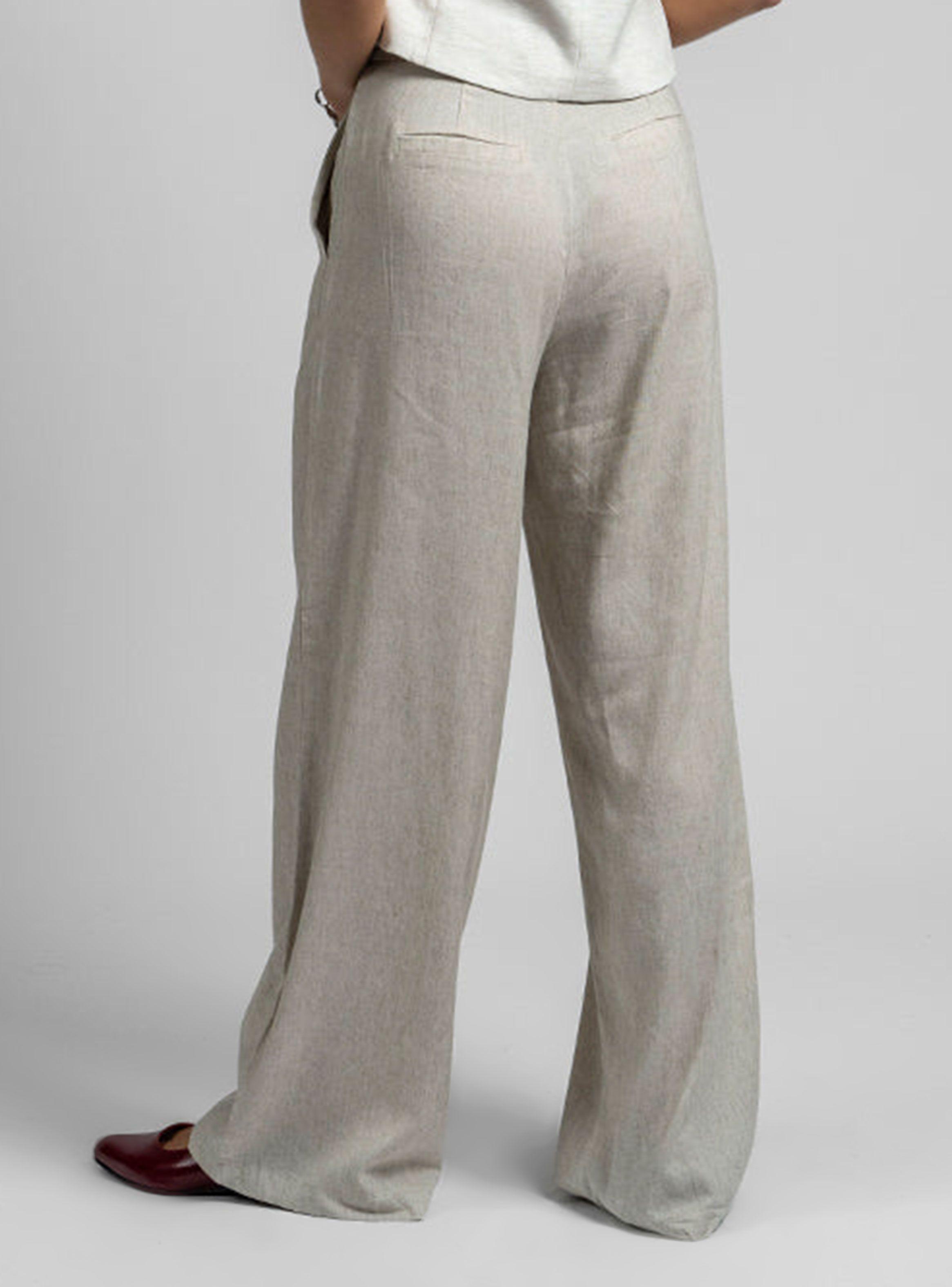 Pantalón Alberta Lino Arena-1