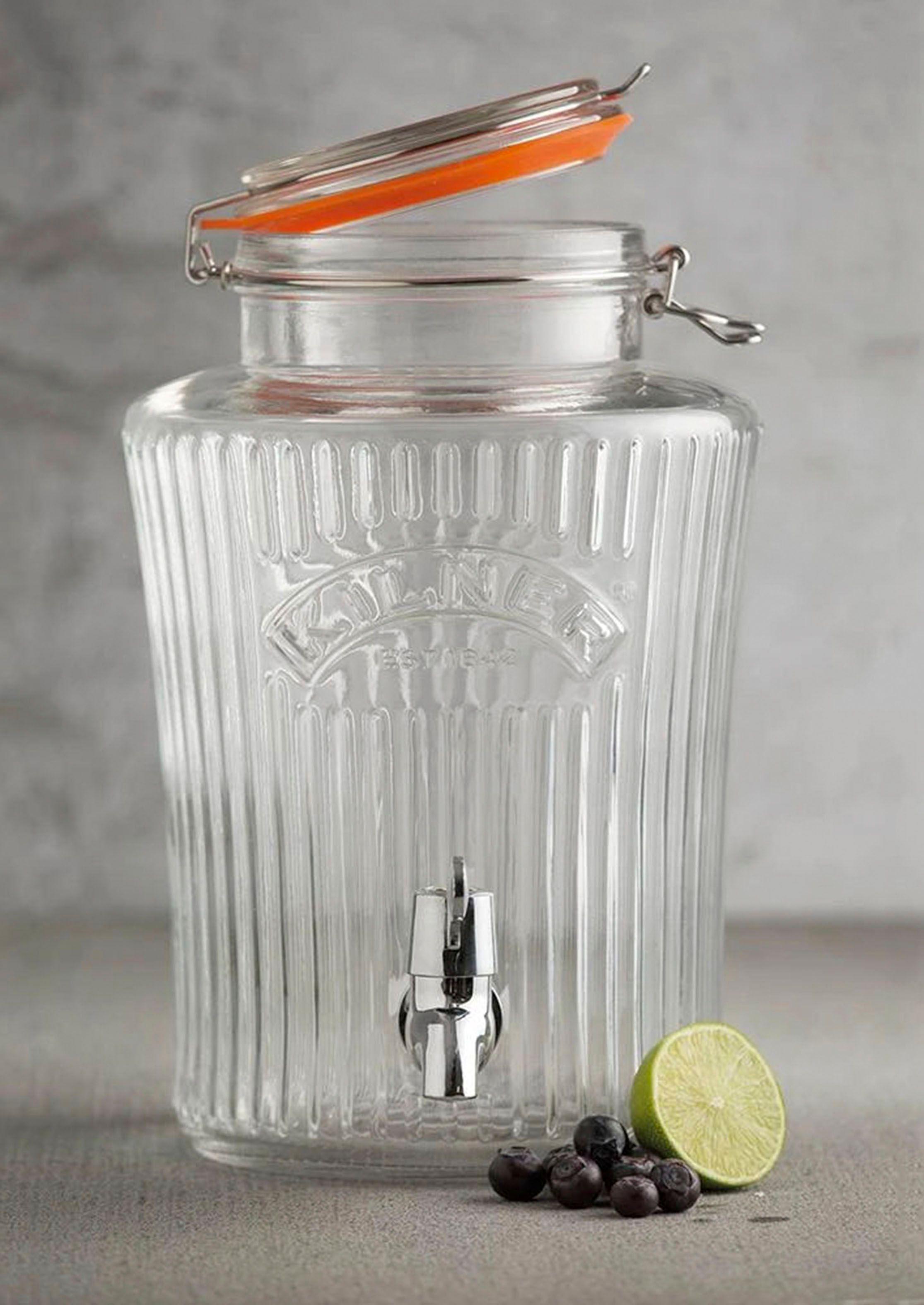 Dispensador Vintage con Cierre Clip 5 Litros Kilner-1