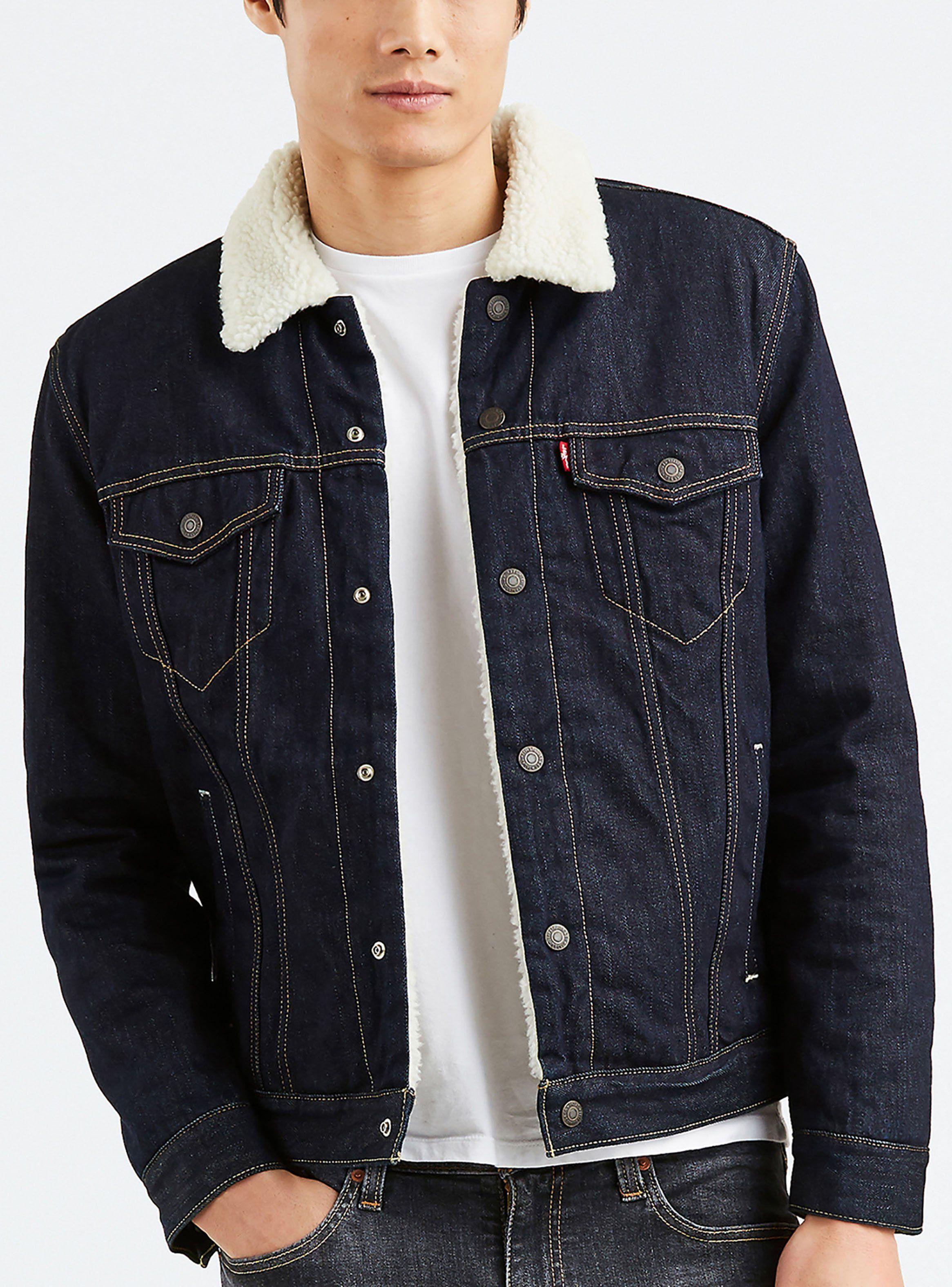Chaqueta Denim Cuello Sherpa-0