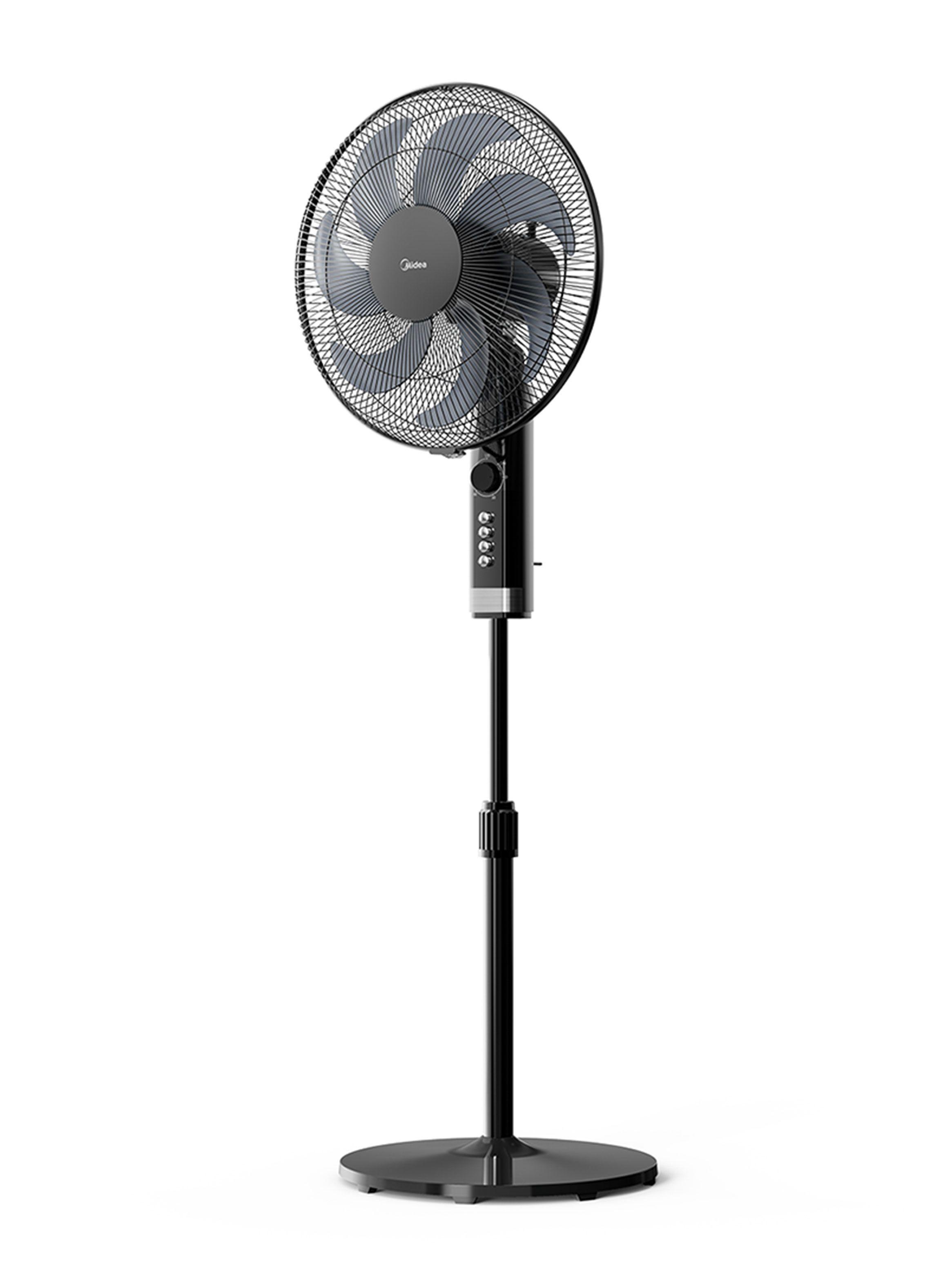 Ventilador de Pie 50W 7 Aspas Mecánico MF-P16M7HBK-2