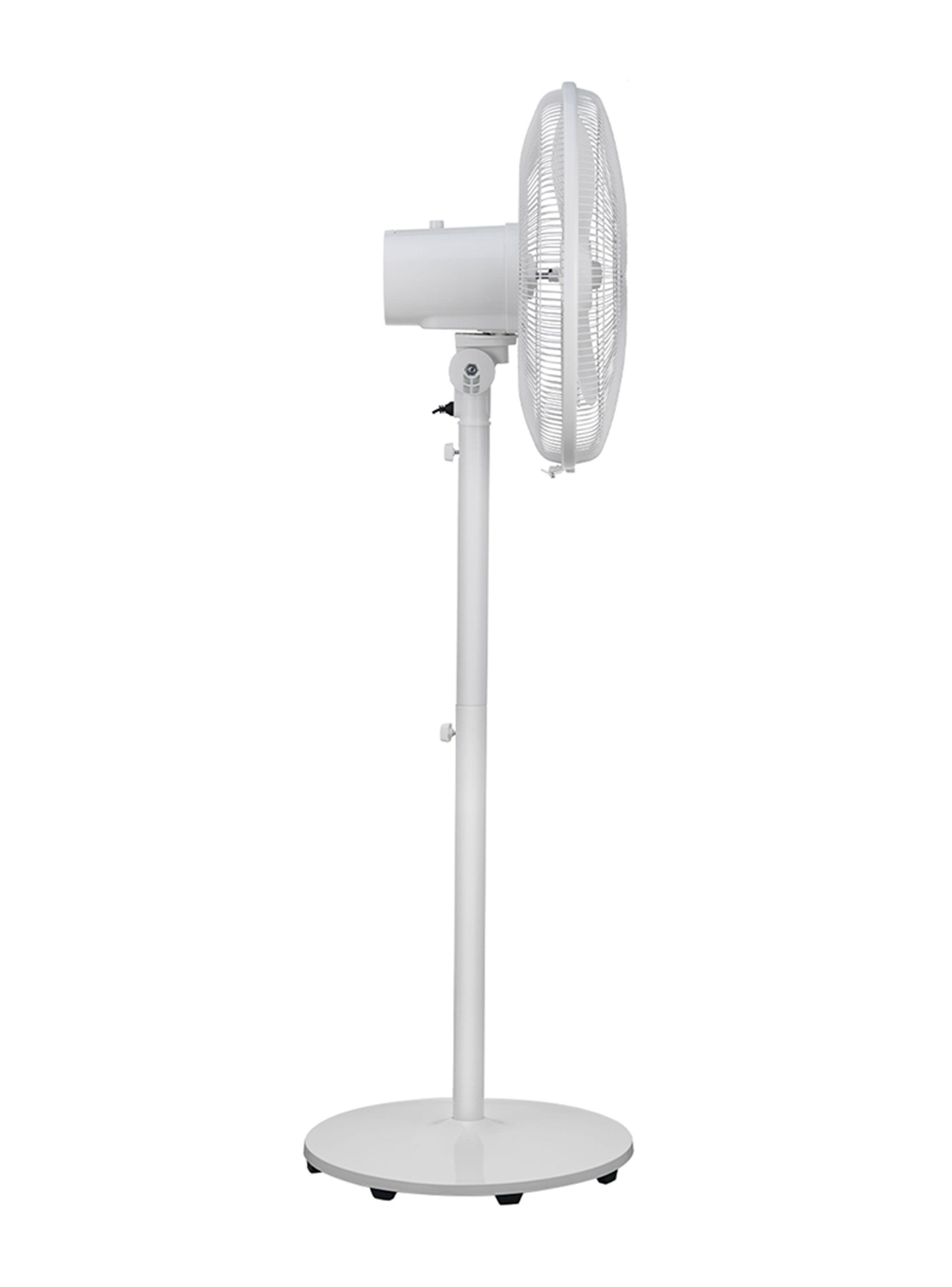 Ventilador de Pie Altura Ajustable Blanco MF-P16MWT-2IN1-3