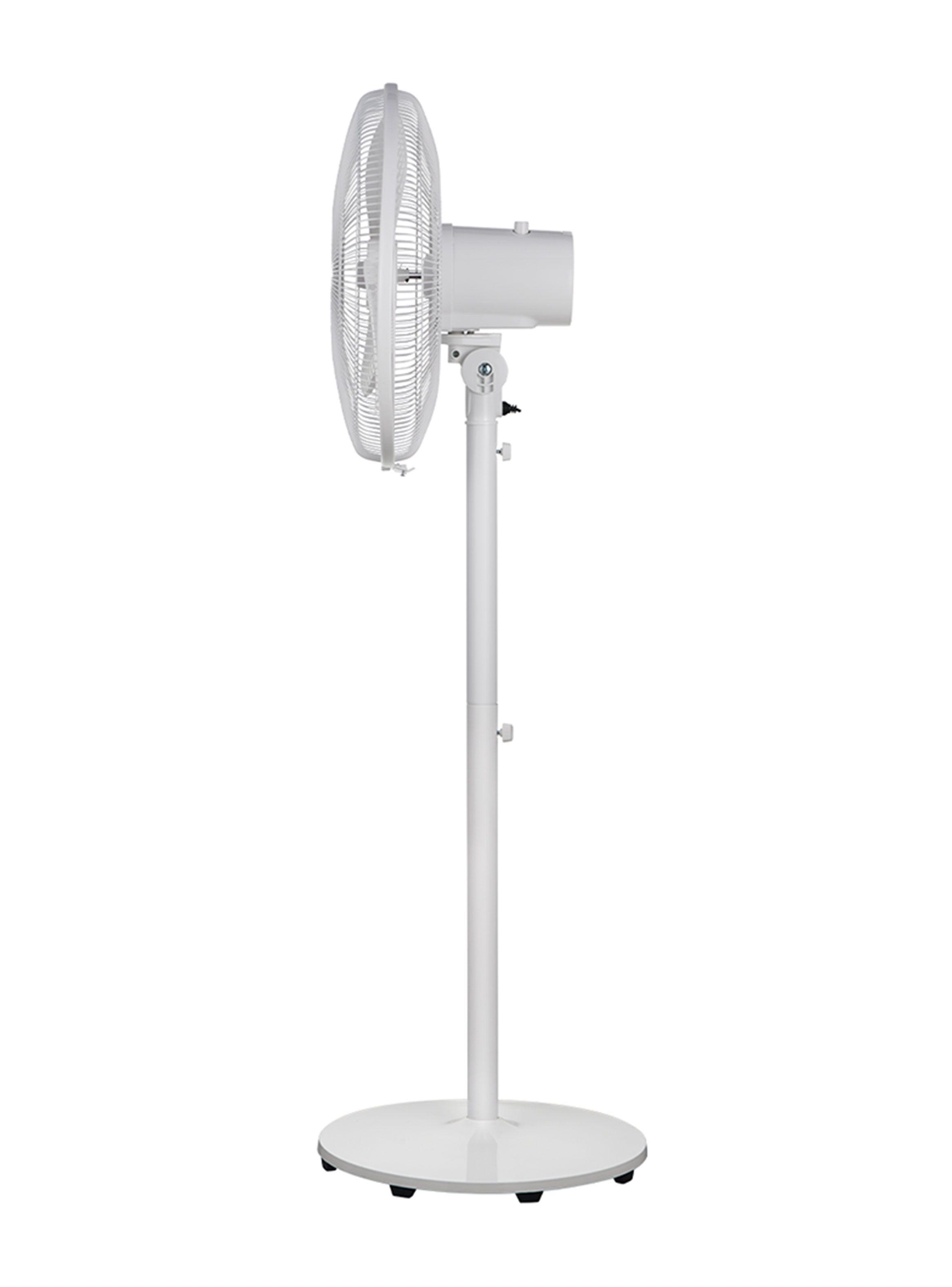 Ventilador de Pie Altura Ajustable Blanco MF-P16MWT-2IN1-4