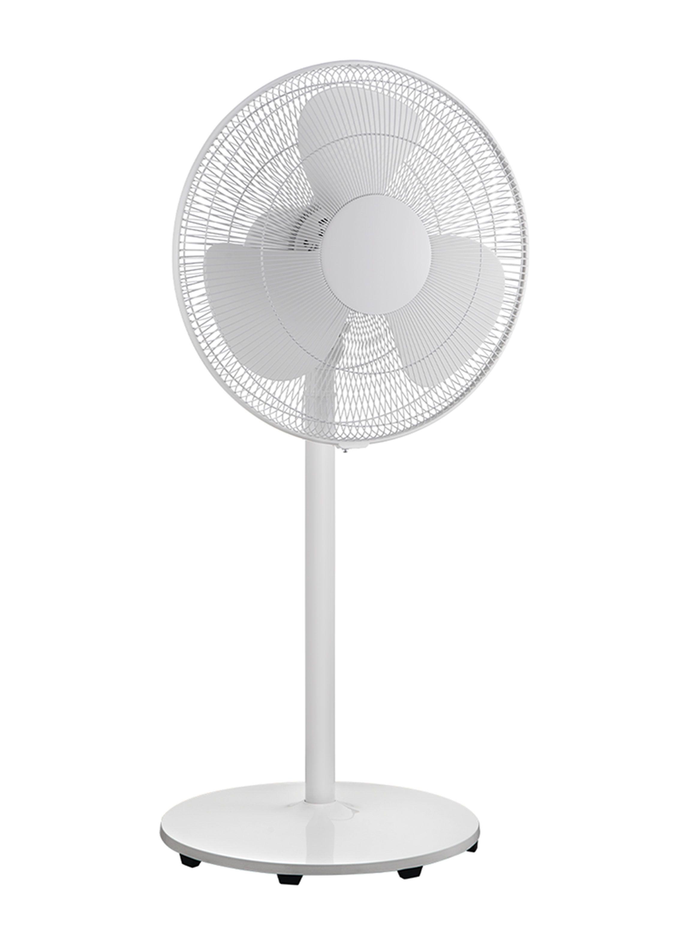 Ventilador de Pie Altura Ajustable Blanco MF-P16MWT-2IN1-6