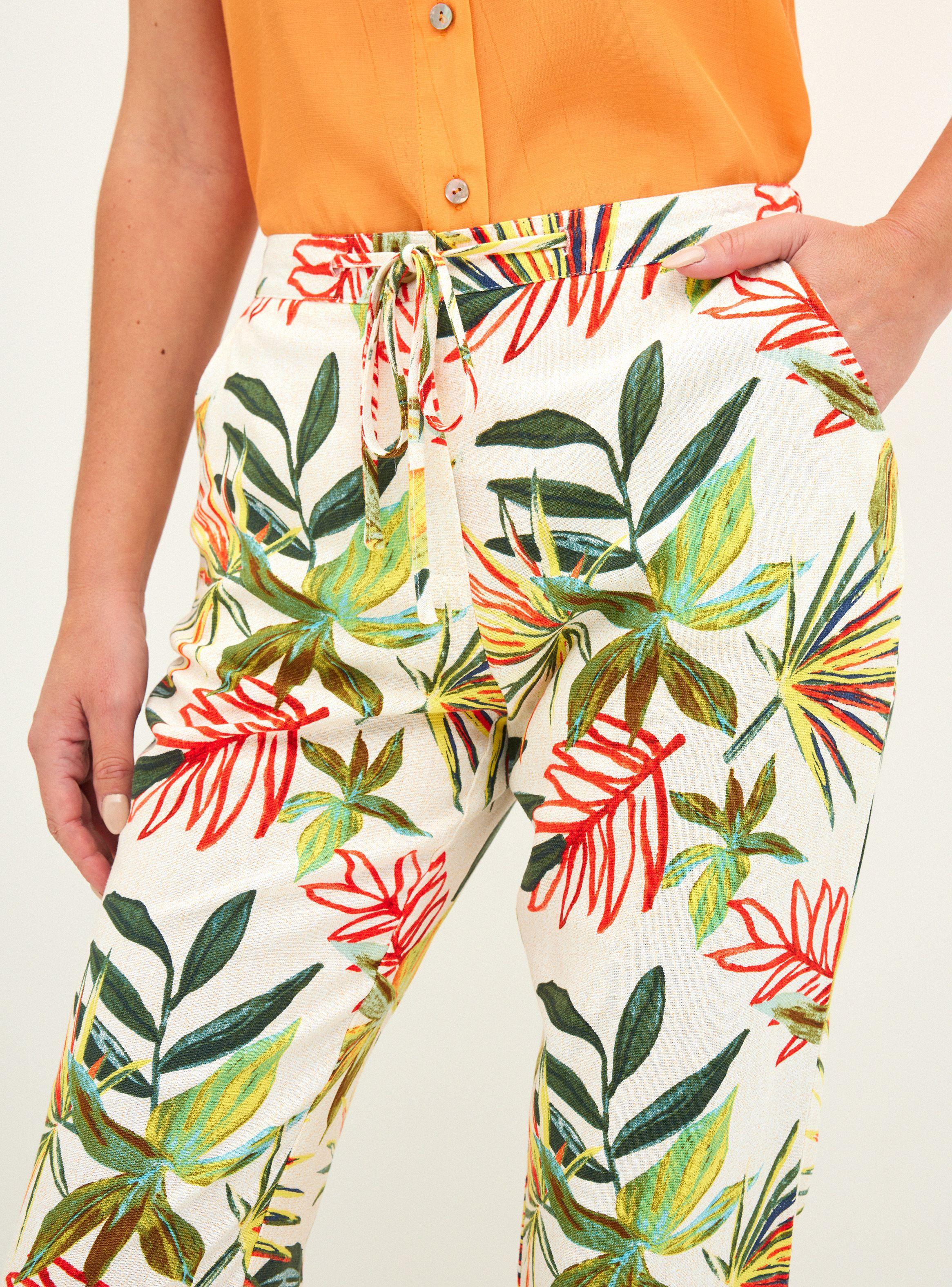 Pantalón Capri de Lino-2