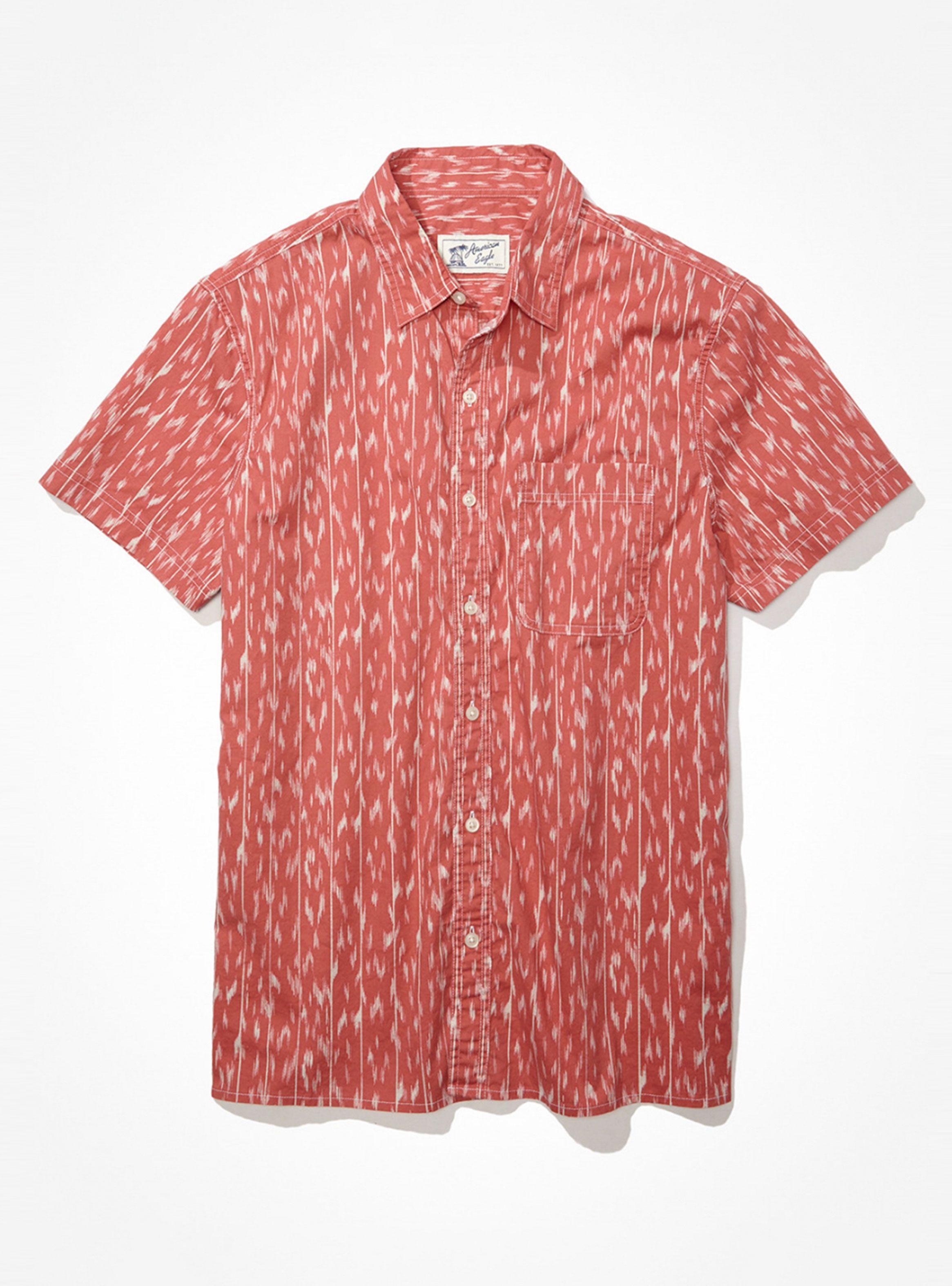 Camisa Resort Estampada Button-Up-0