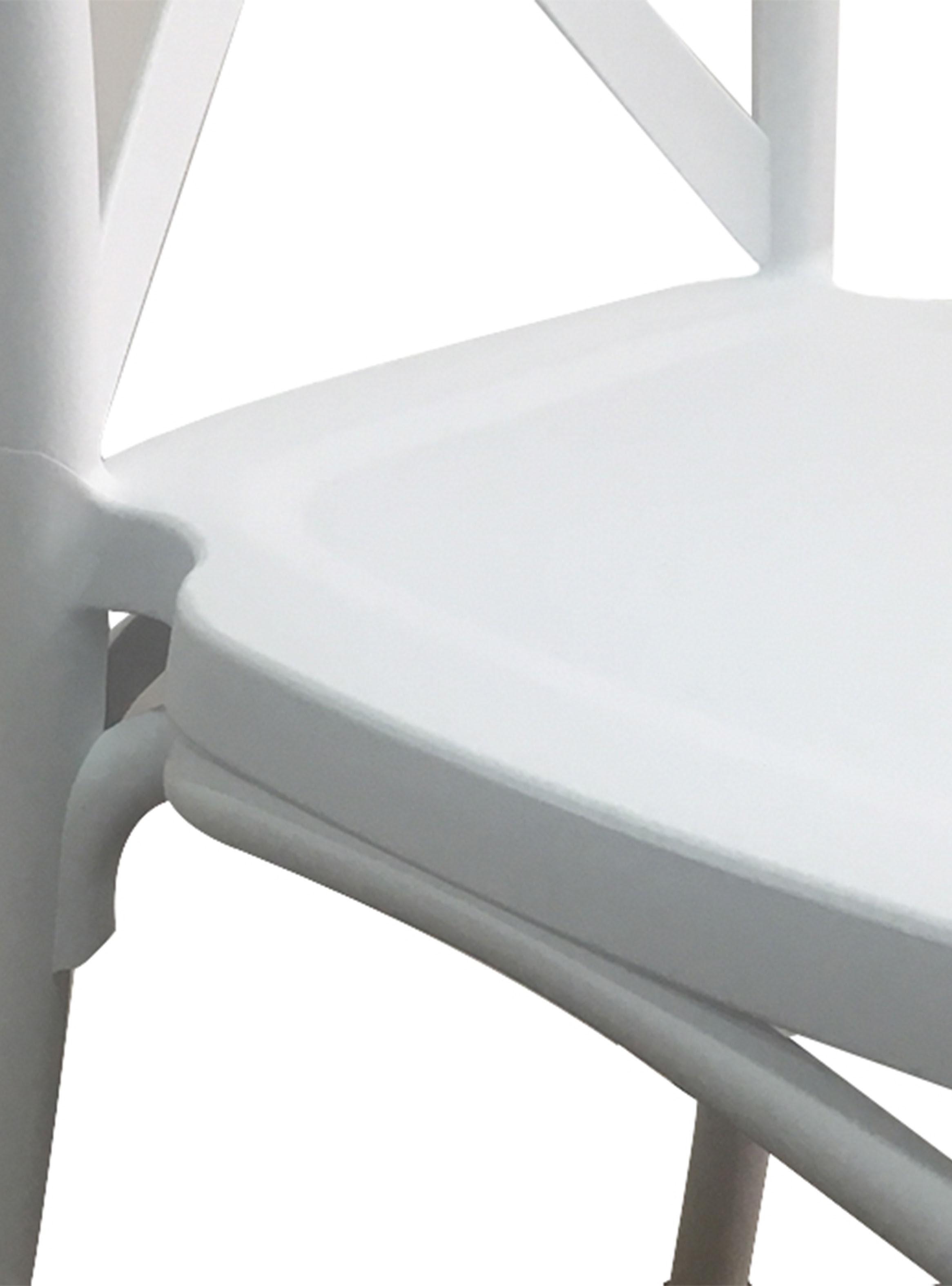 Pack de 4 Sillas Comedor Stack Negro-3