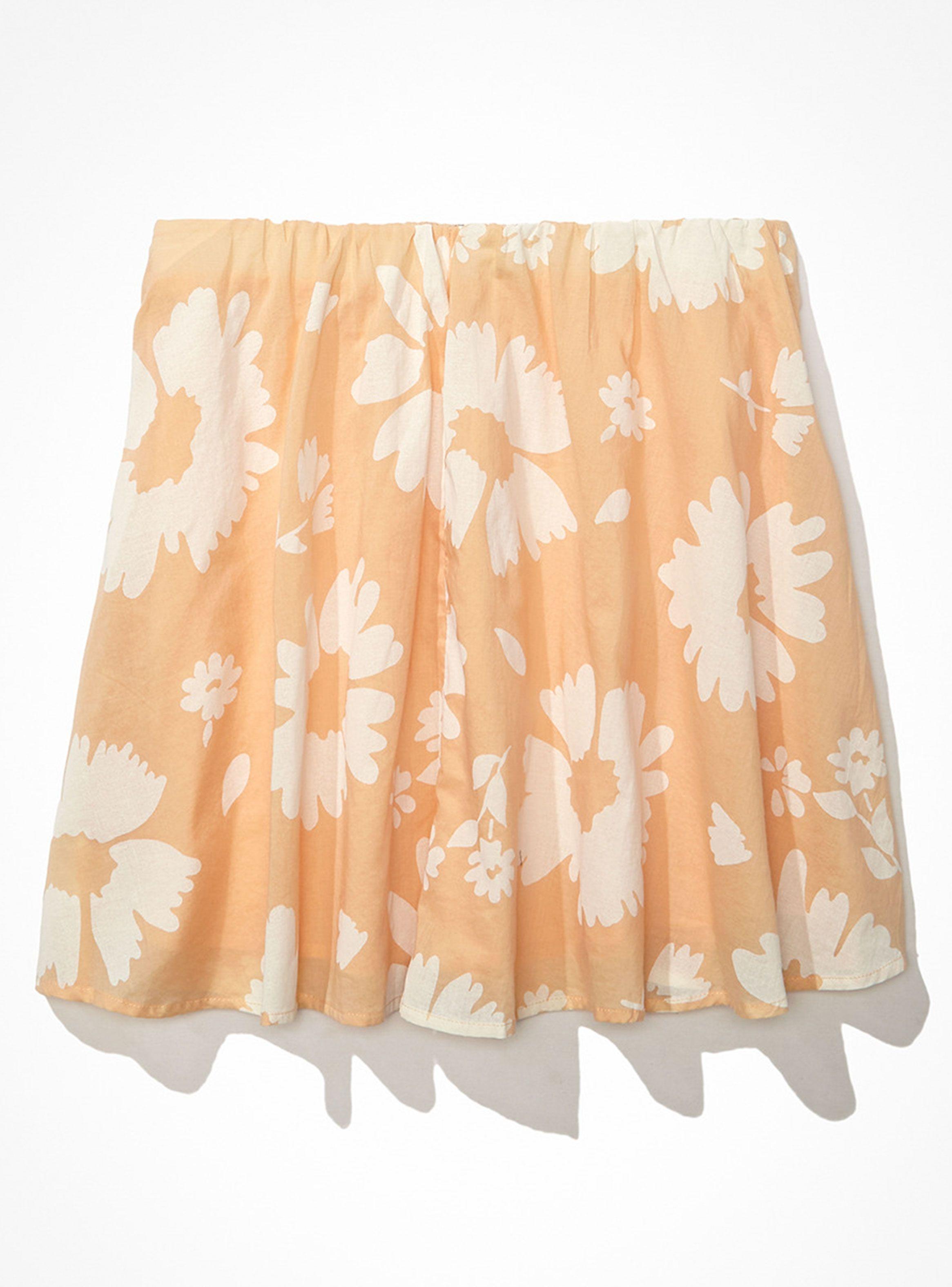 Falda Mini Floral Skater-5