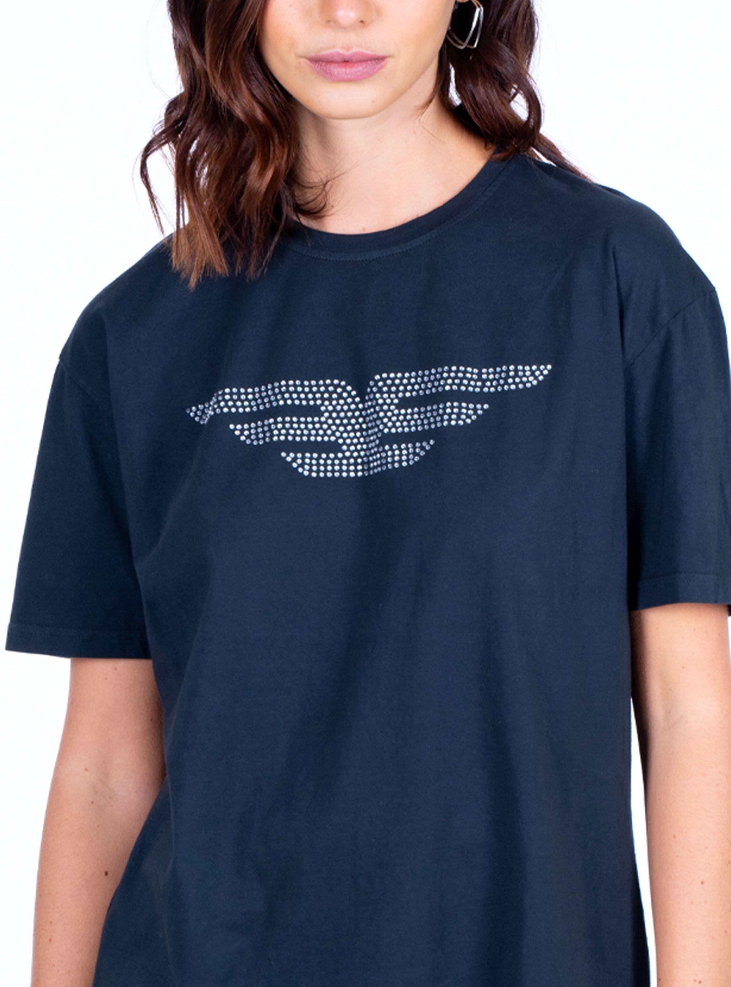 Polera Manga Corta Relaxed Fit Oversize-2