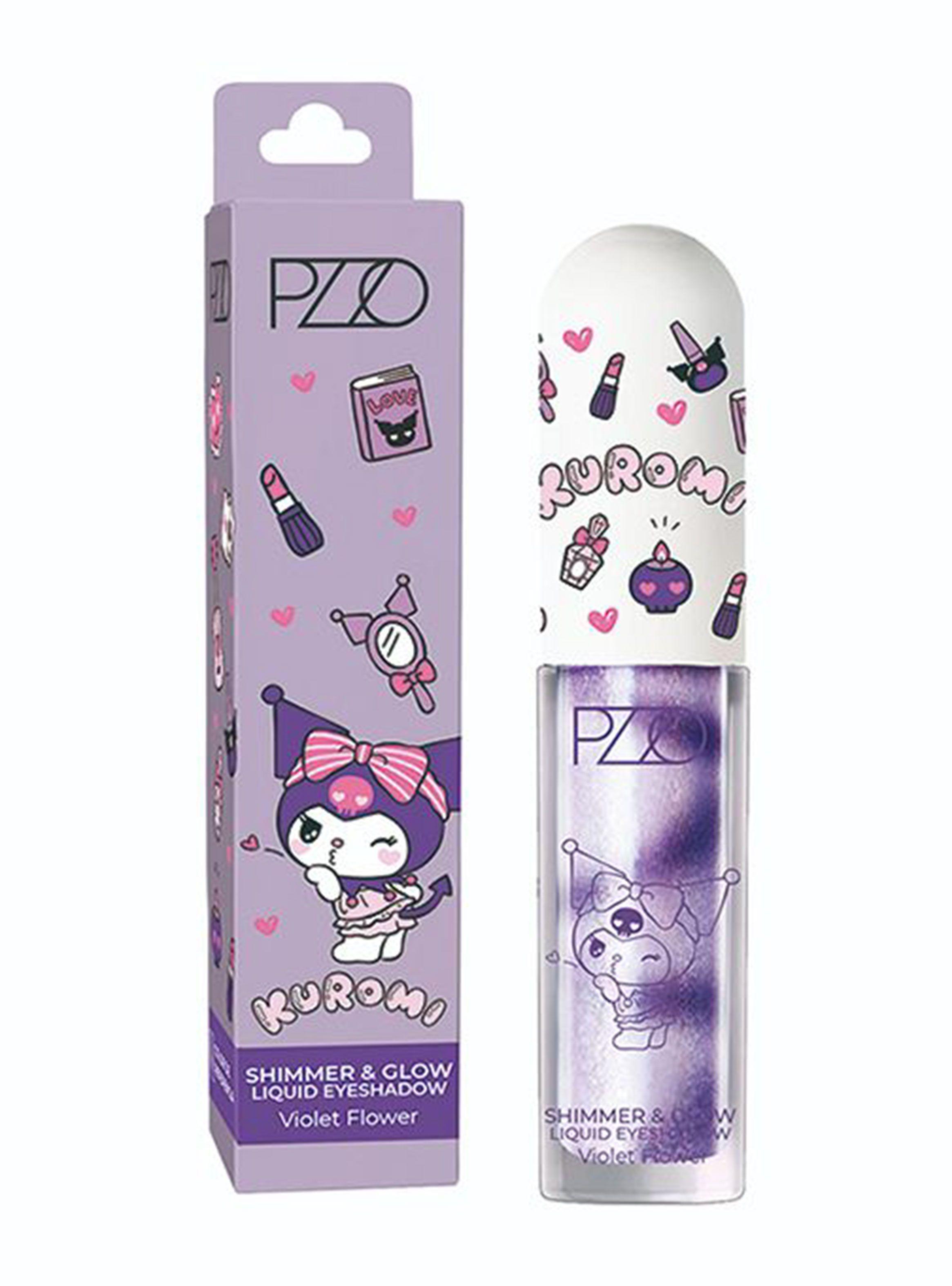 Shimmer & Glow Liquid Eyesh Violet Flower Kuromi 5 ml-1