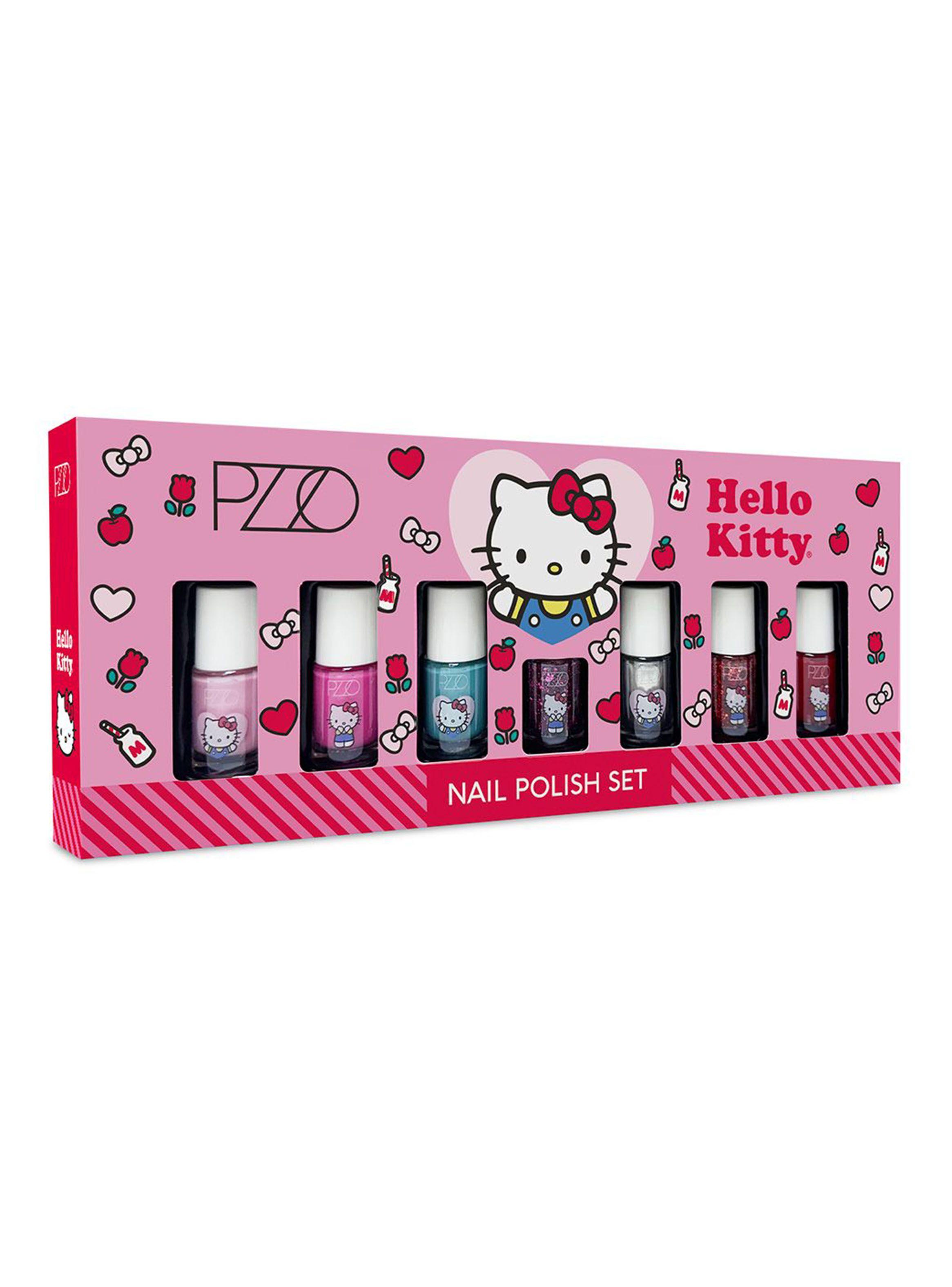 Set de 7 Esmaltes Hello Kitty Nail Polish-2
