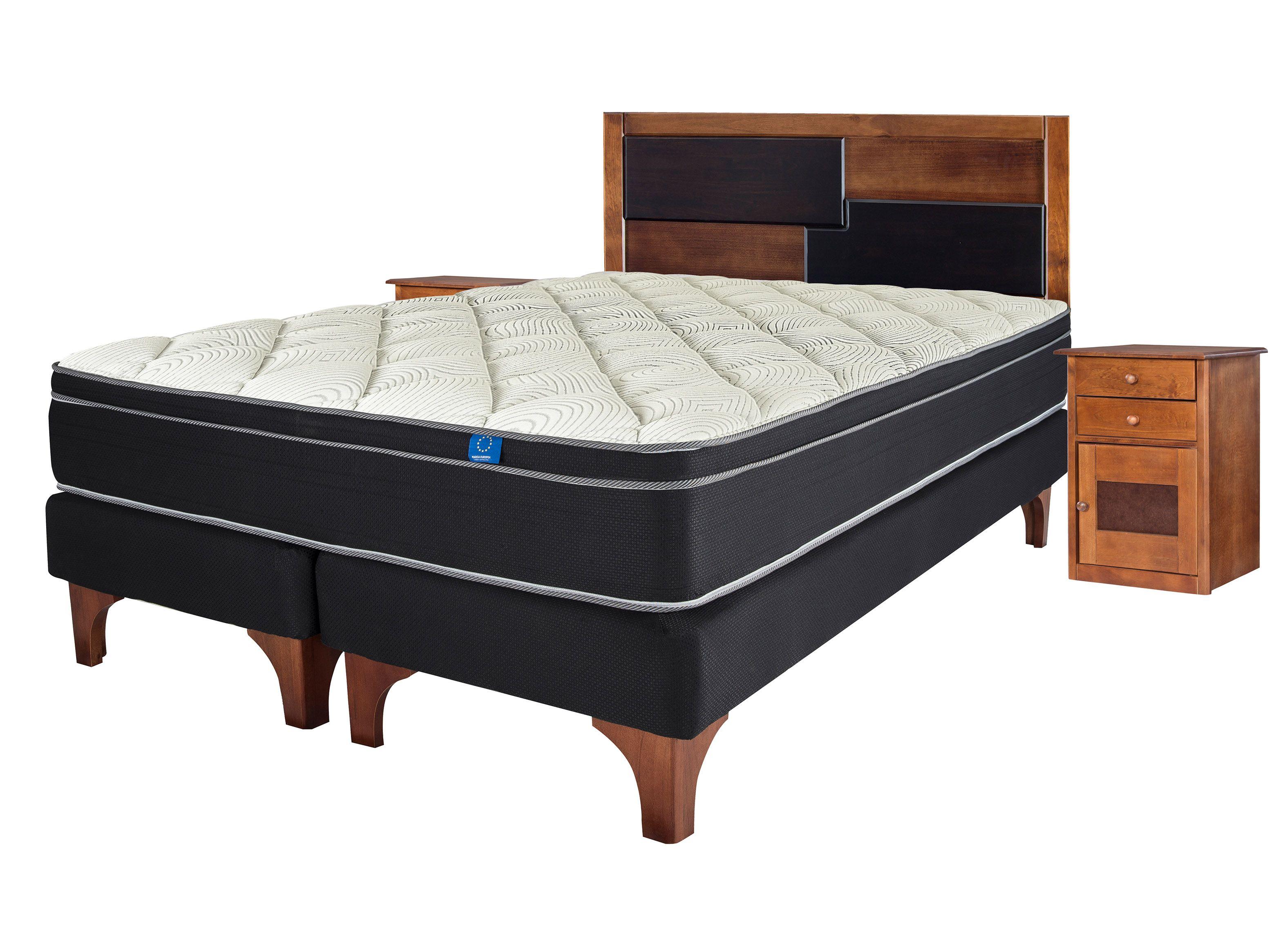 Cama Europea Nine King + Set Muebles Colonia-0
