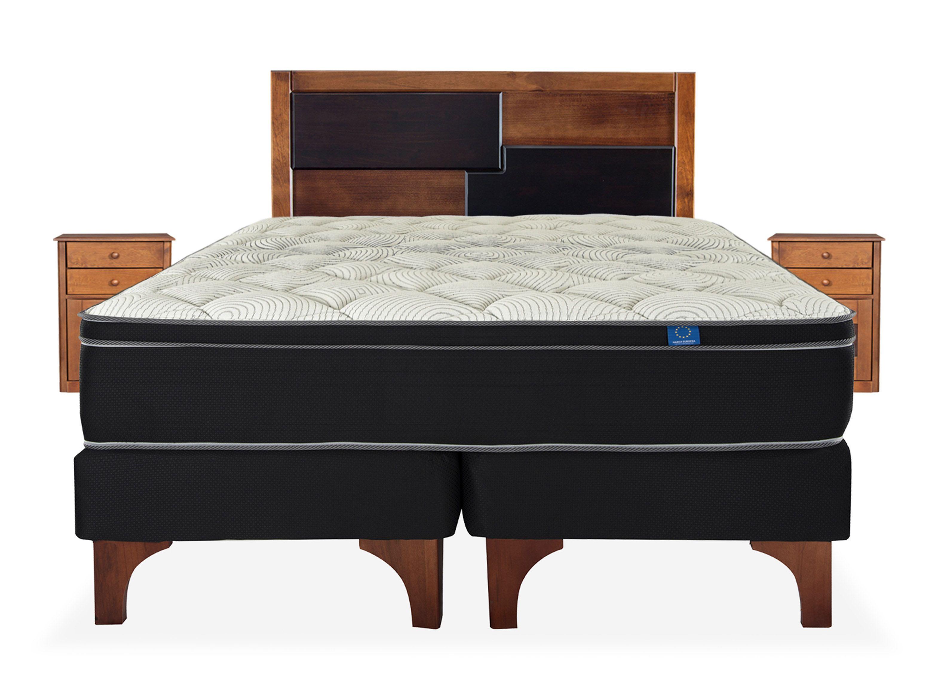 Cama Europea Nine King + Set Muebles Colonia-1