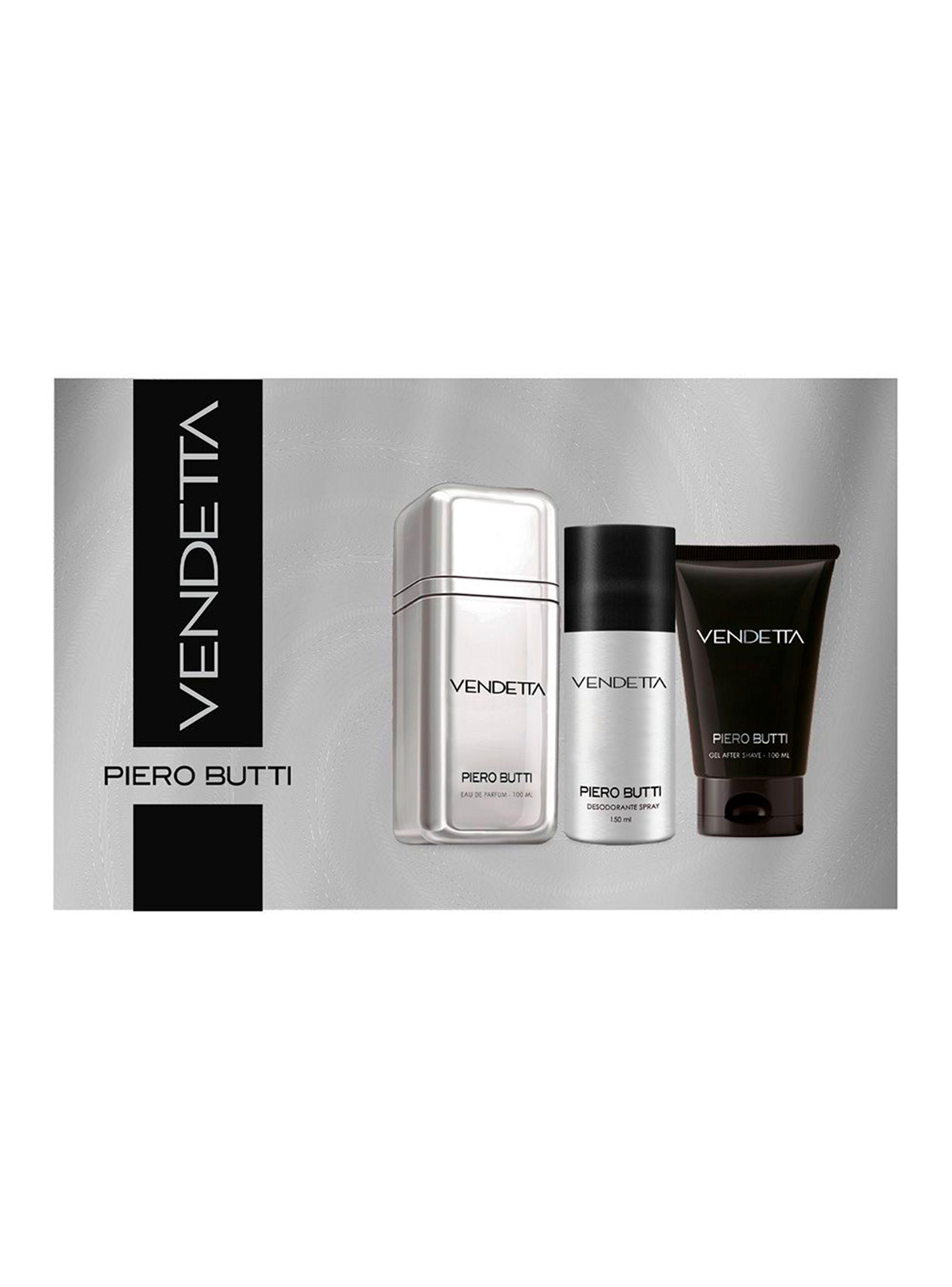 Set Perfume Vendetta EDT Hombre 100 ml + After Shave Piero Butti 100 ml-0