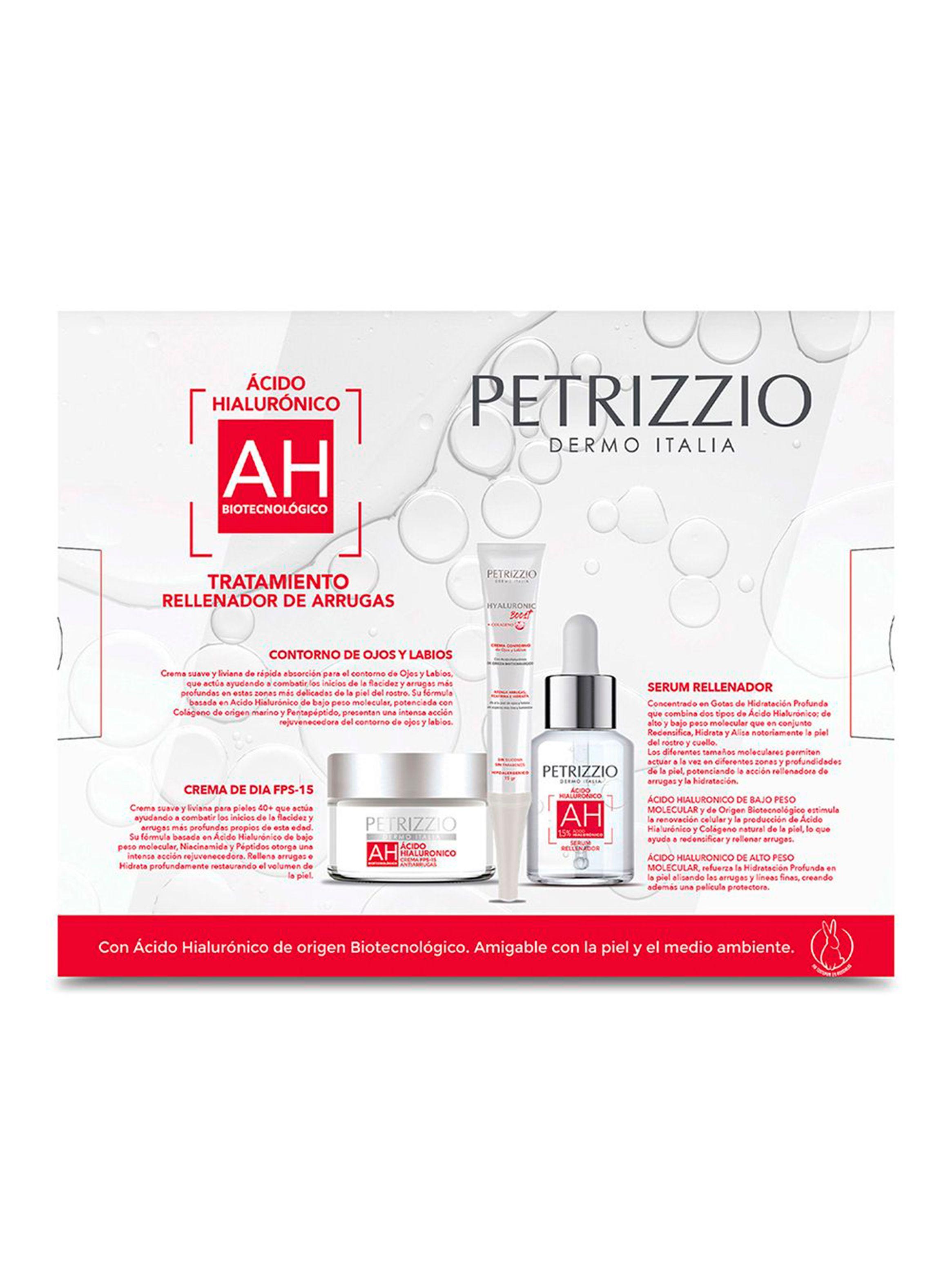Set de Crema + Contorno de ojos y Serum Antiarrugas Ácido Hialurónico-2