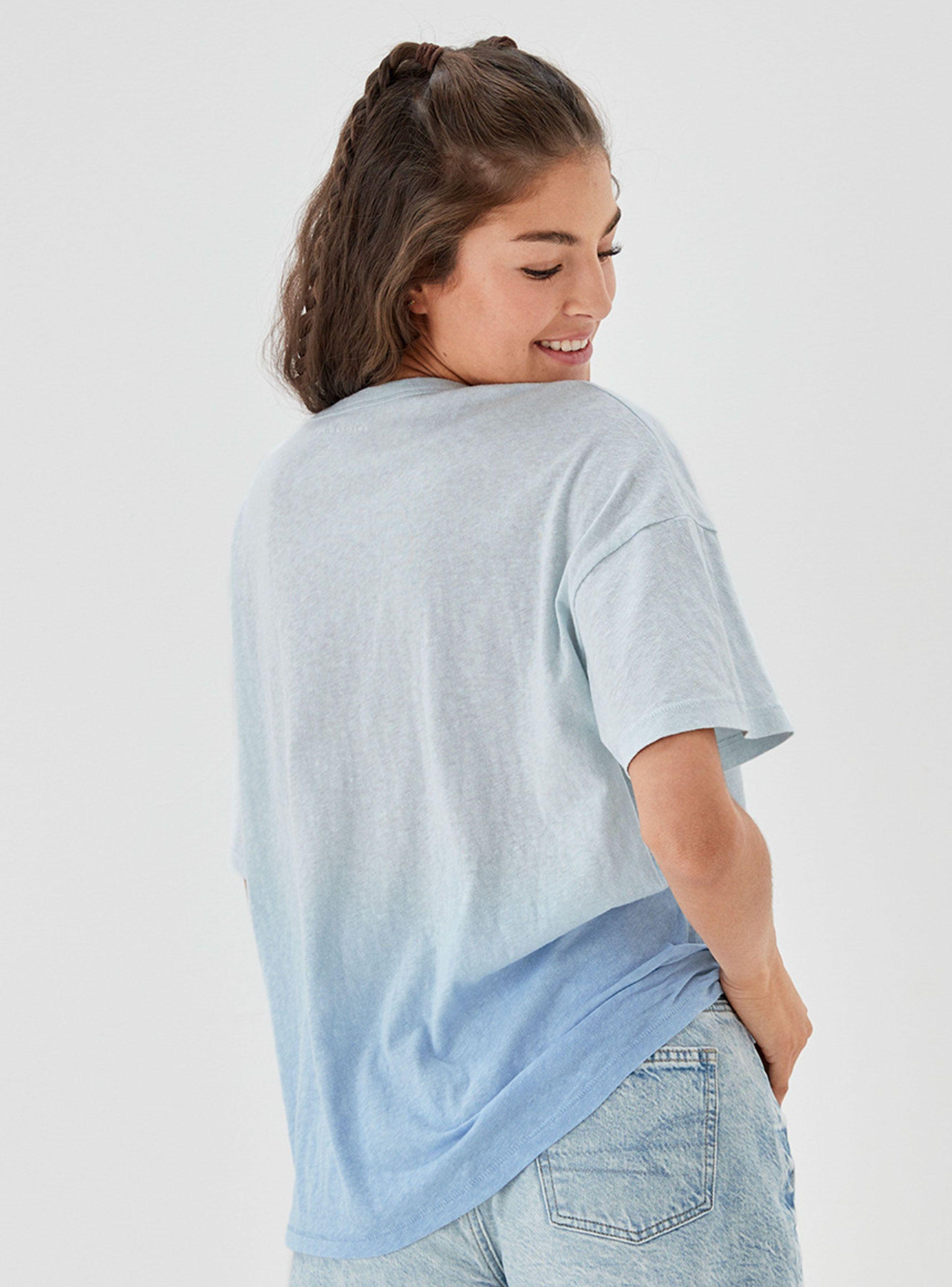 Polera Oversized Dip-Dye True Tee-1