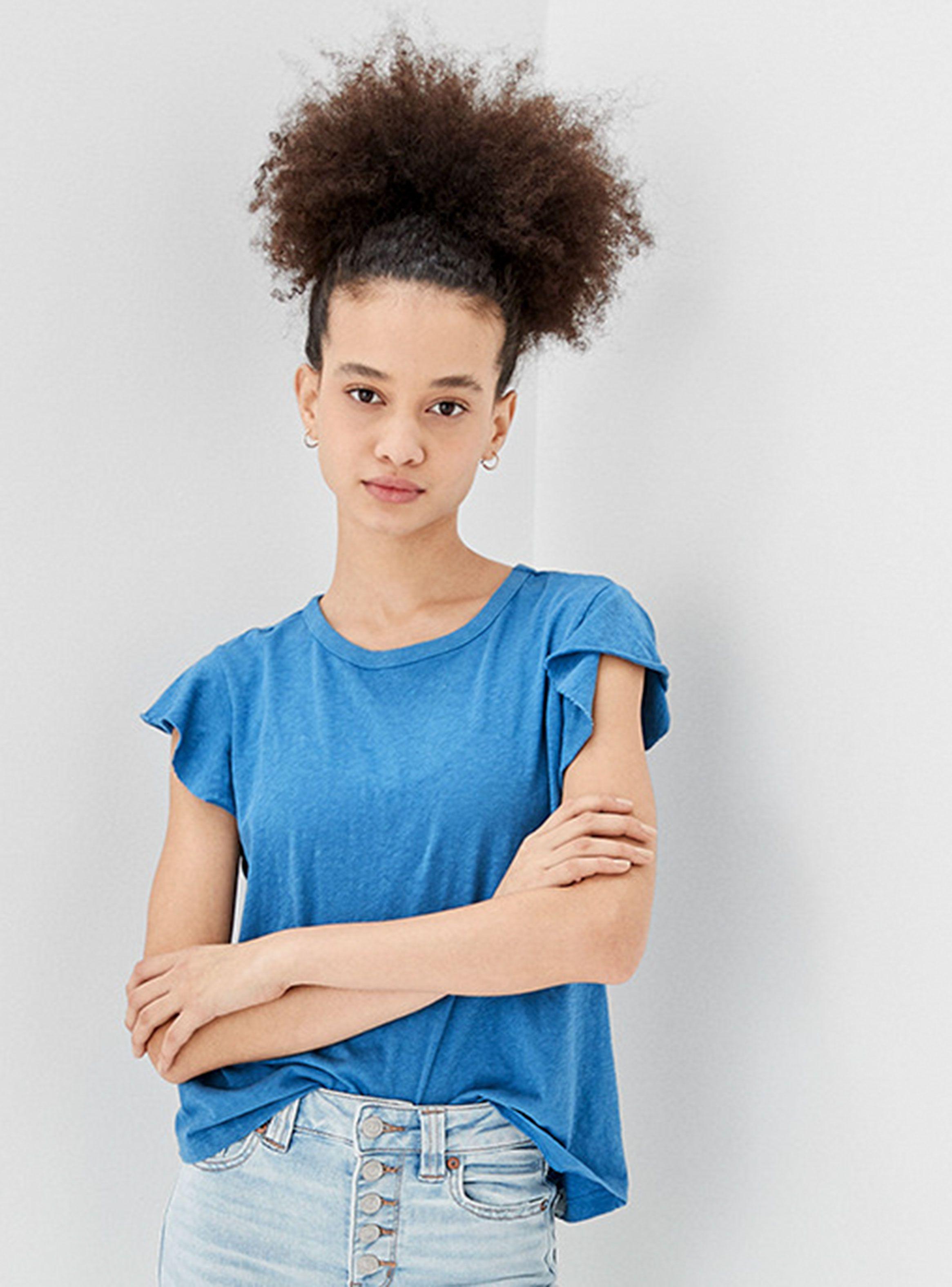 Polera Diseño Flutter Sleeve Tee-0