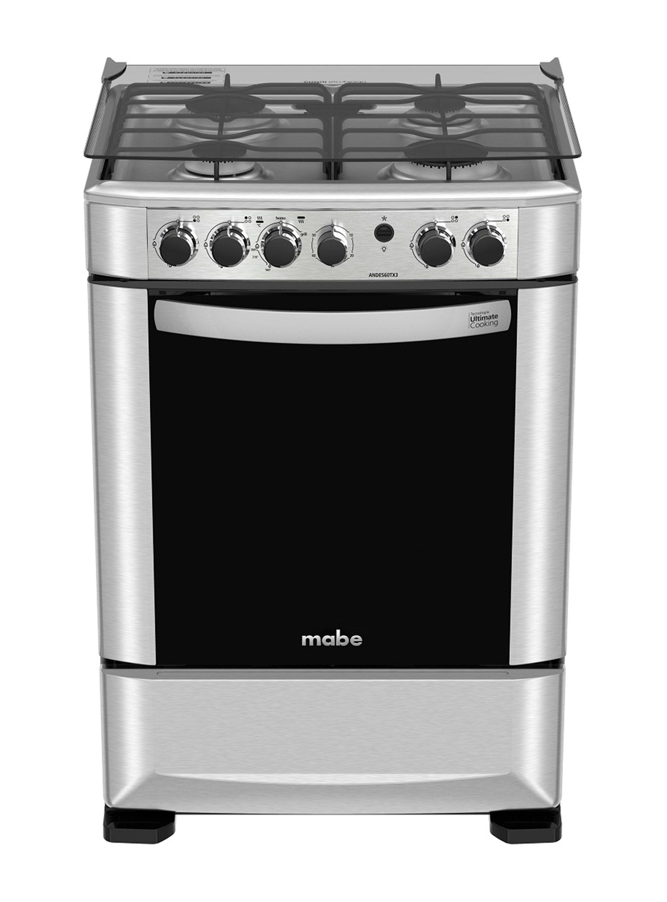 Cocina a Gas 4 Quemadores ANDES60TX3-0