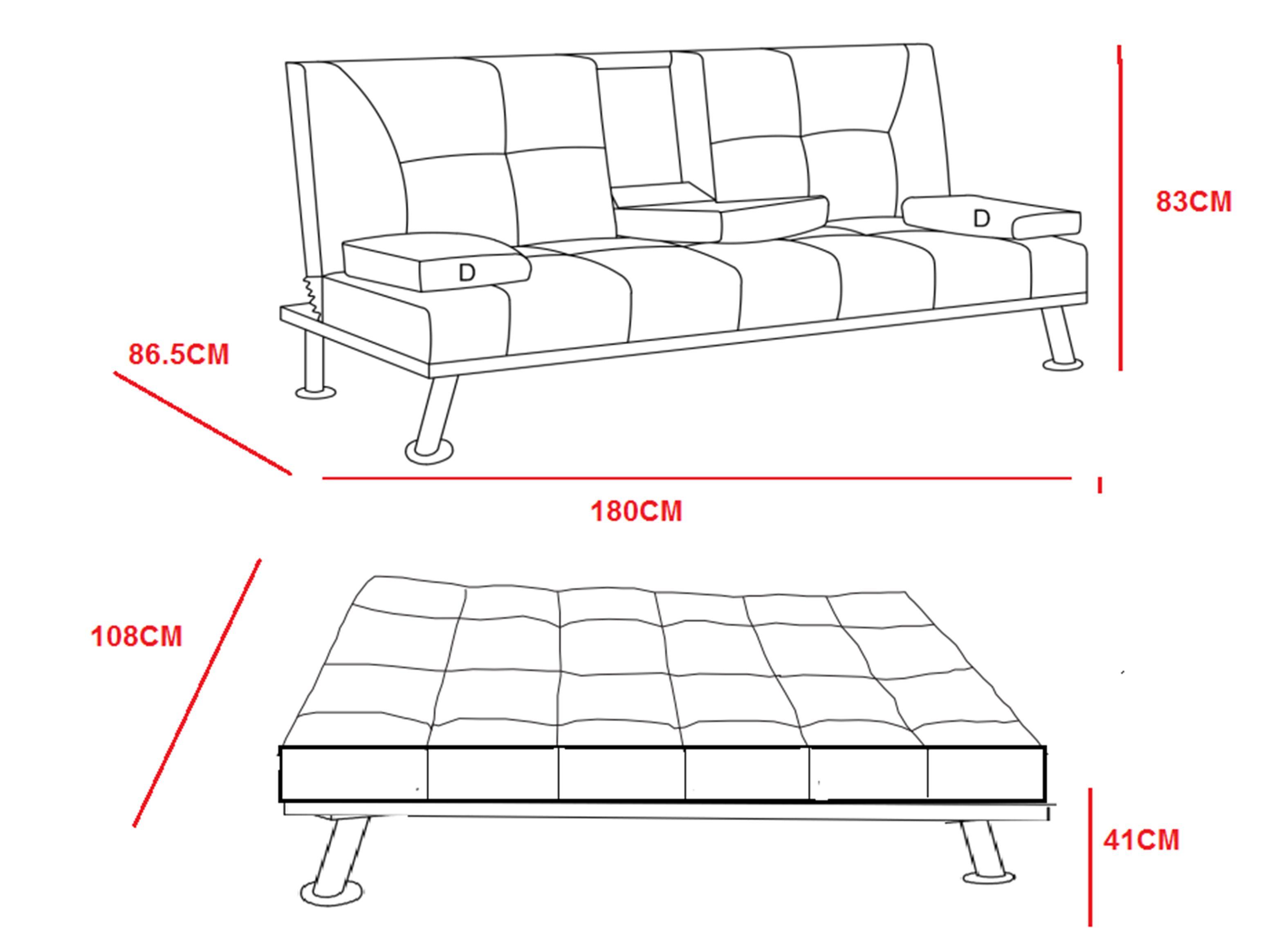 Futón Lounge Ecocuero 3C Idetex-1