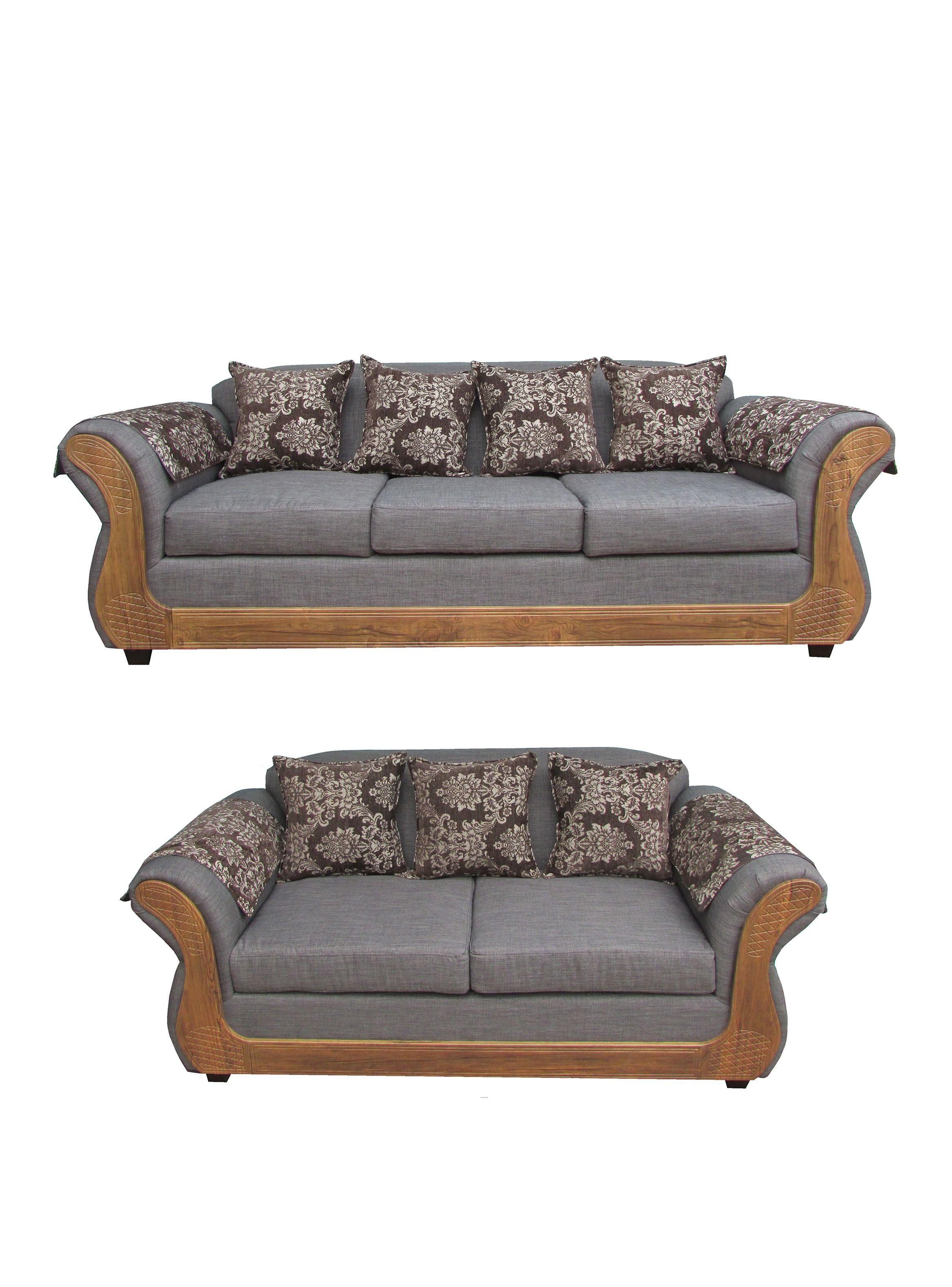 Juego Living Irlanda Miel Chenille 3C + 2C-0