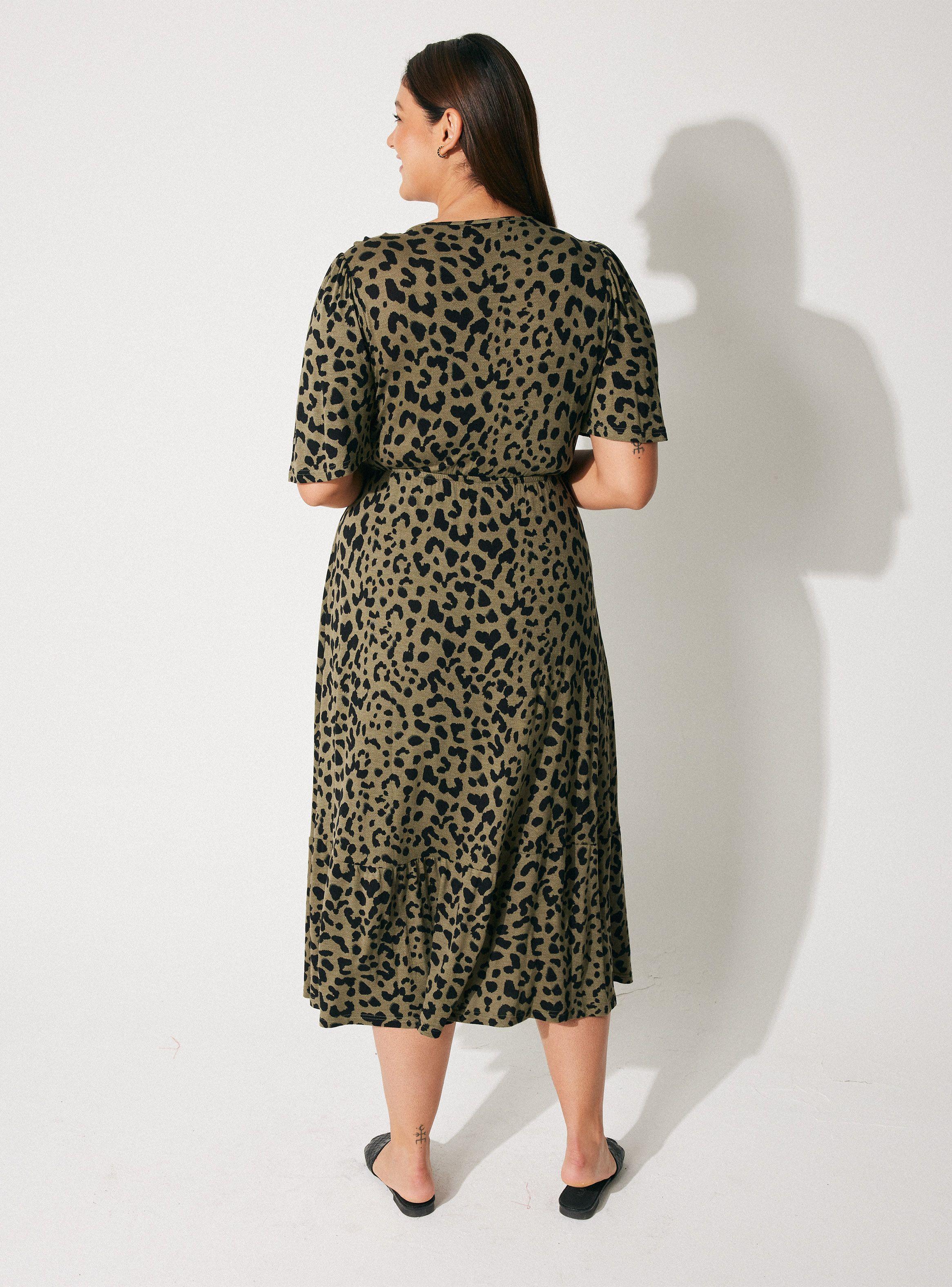 Vestido Escote V con Argolla-5