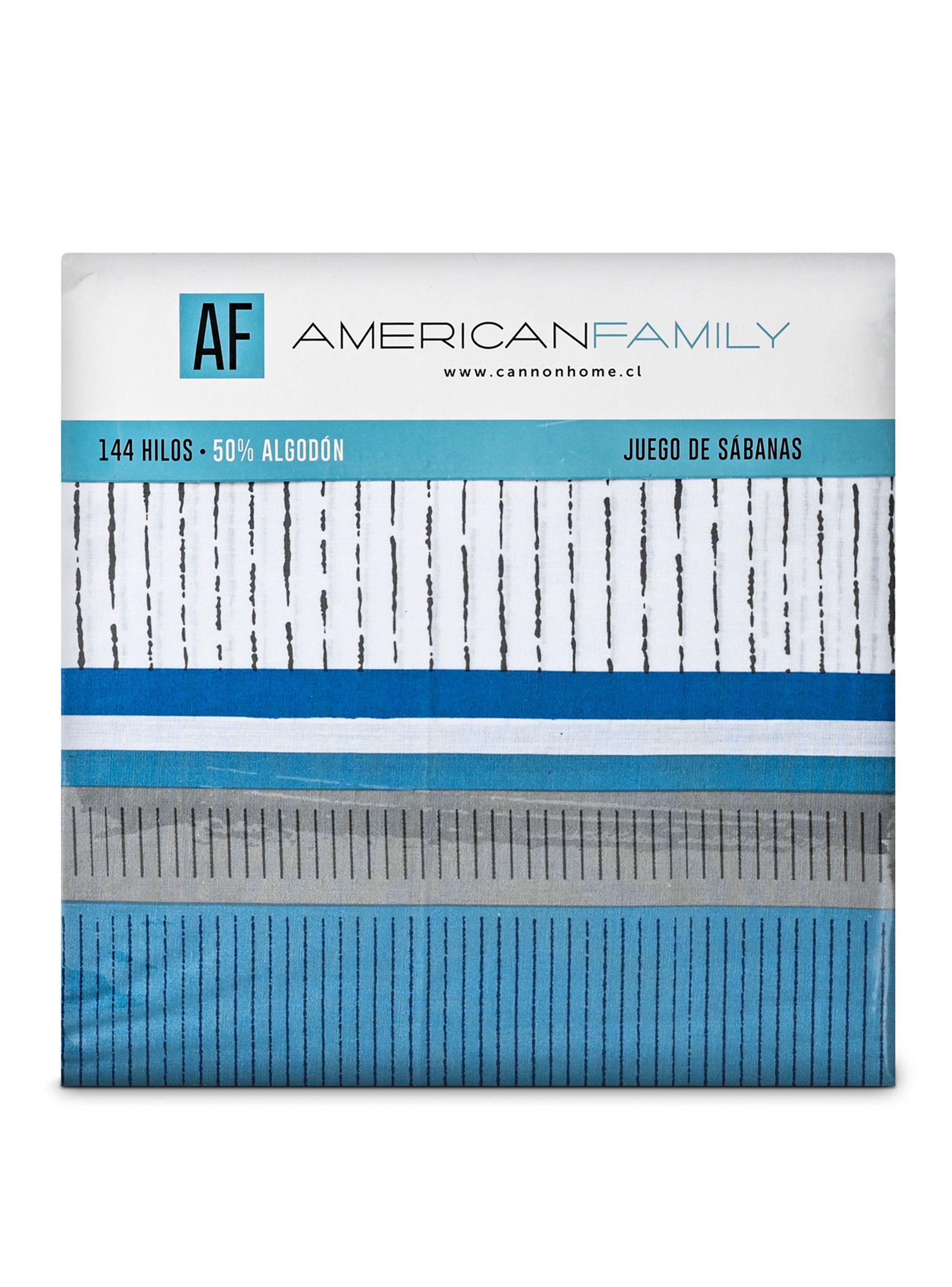 Juego de Sábanas 1.5 Plazas 144 Hilos Estampada Duma-3