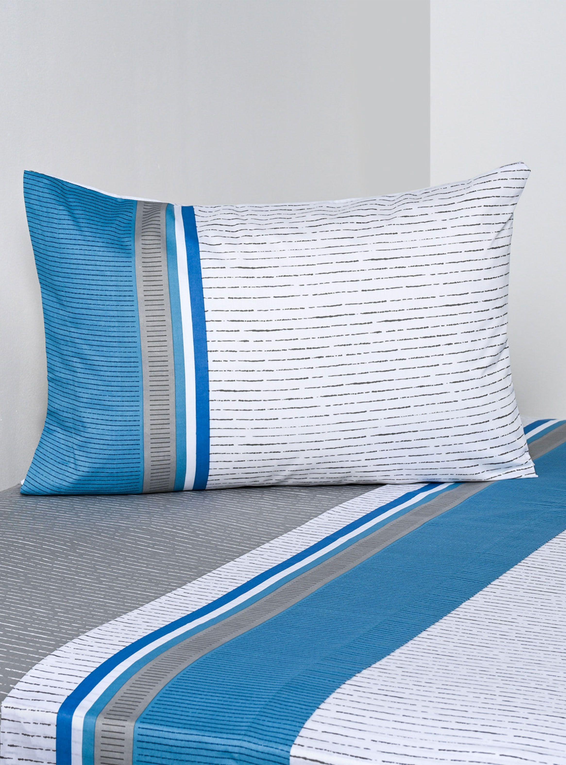 Juego de Sábanas 1.5 Plazas 144 Hilos Estampada Duma-0