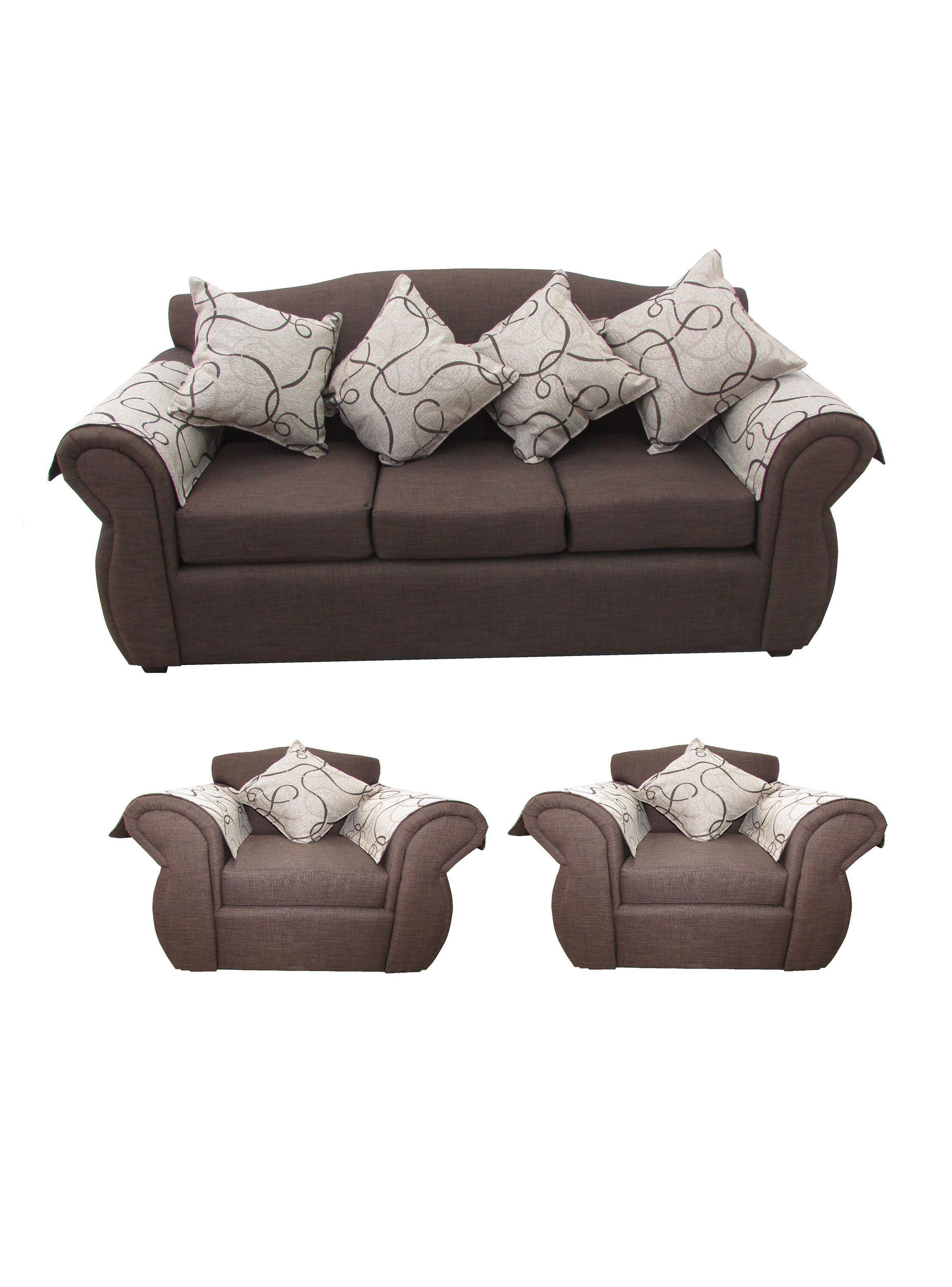 Juego de Living San Ramón Chenille 3C + Sillones-0