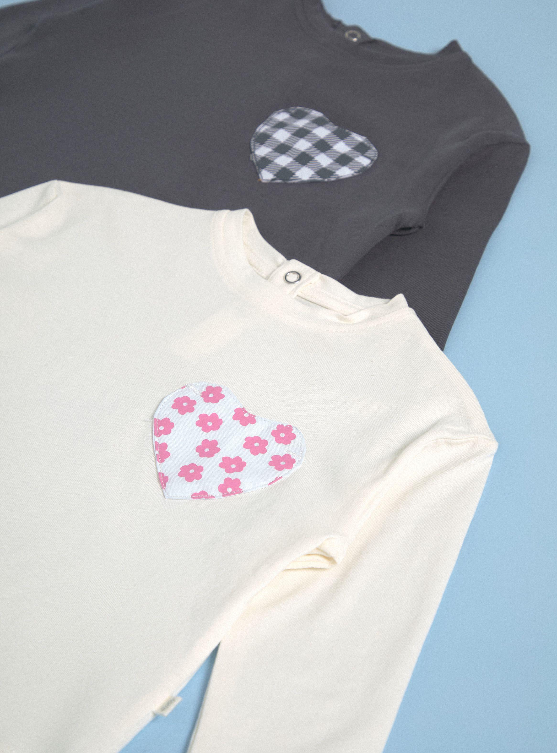 Polera Bipack con Bolsillo de Corazón-2