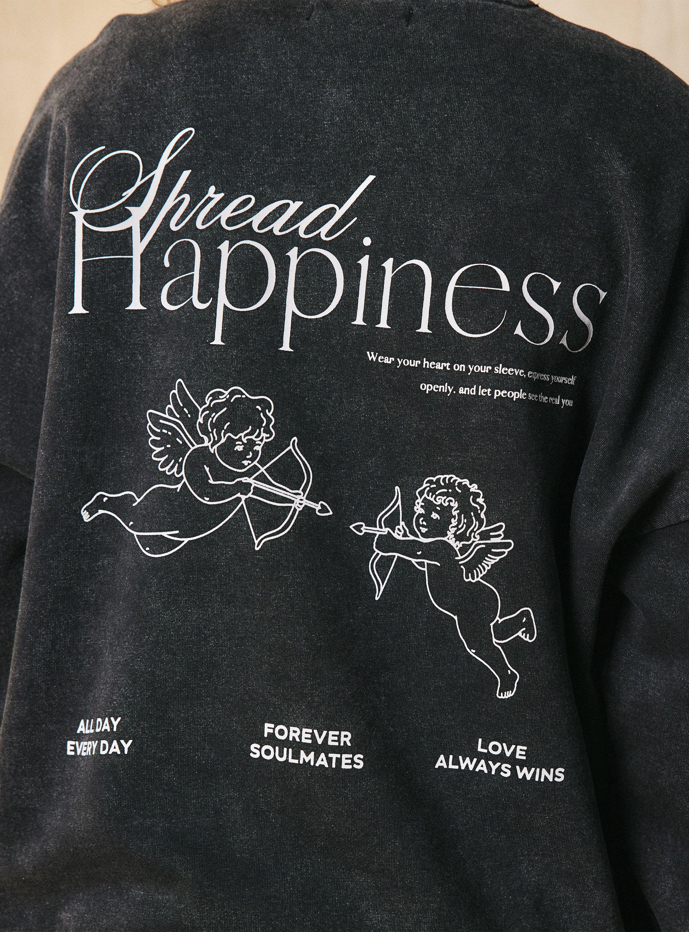 Polerón Crew Neck Print Relaxed Fit-3