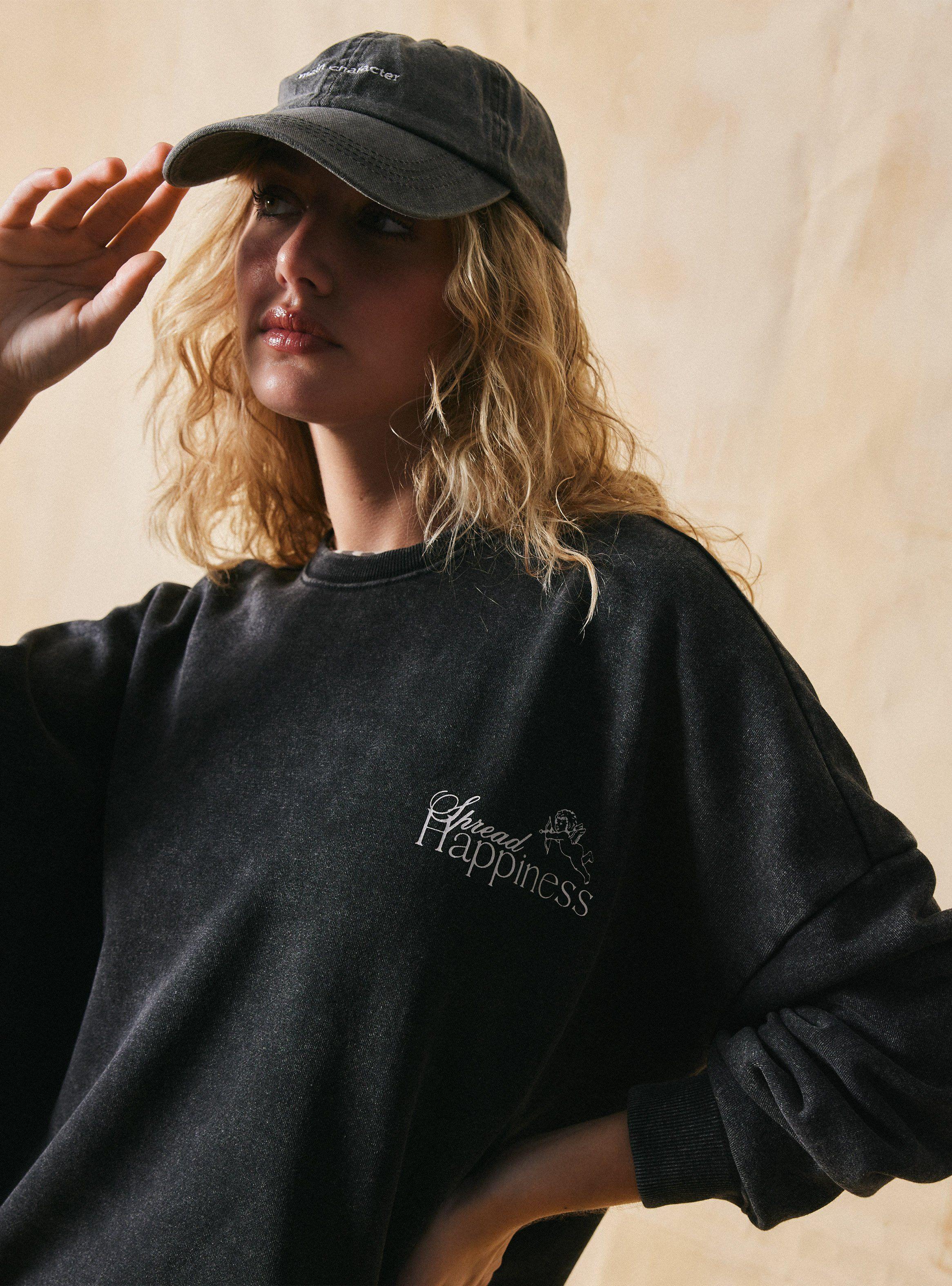Polerón Crew Neck Print Relaxed Fit-2