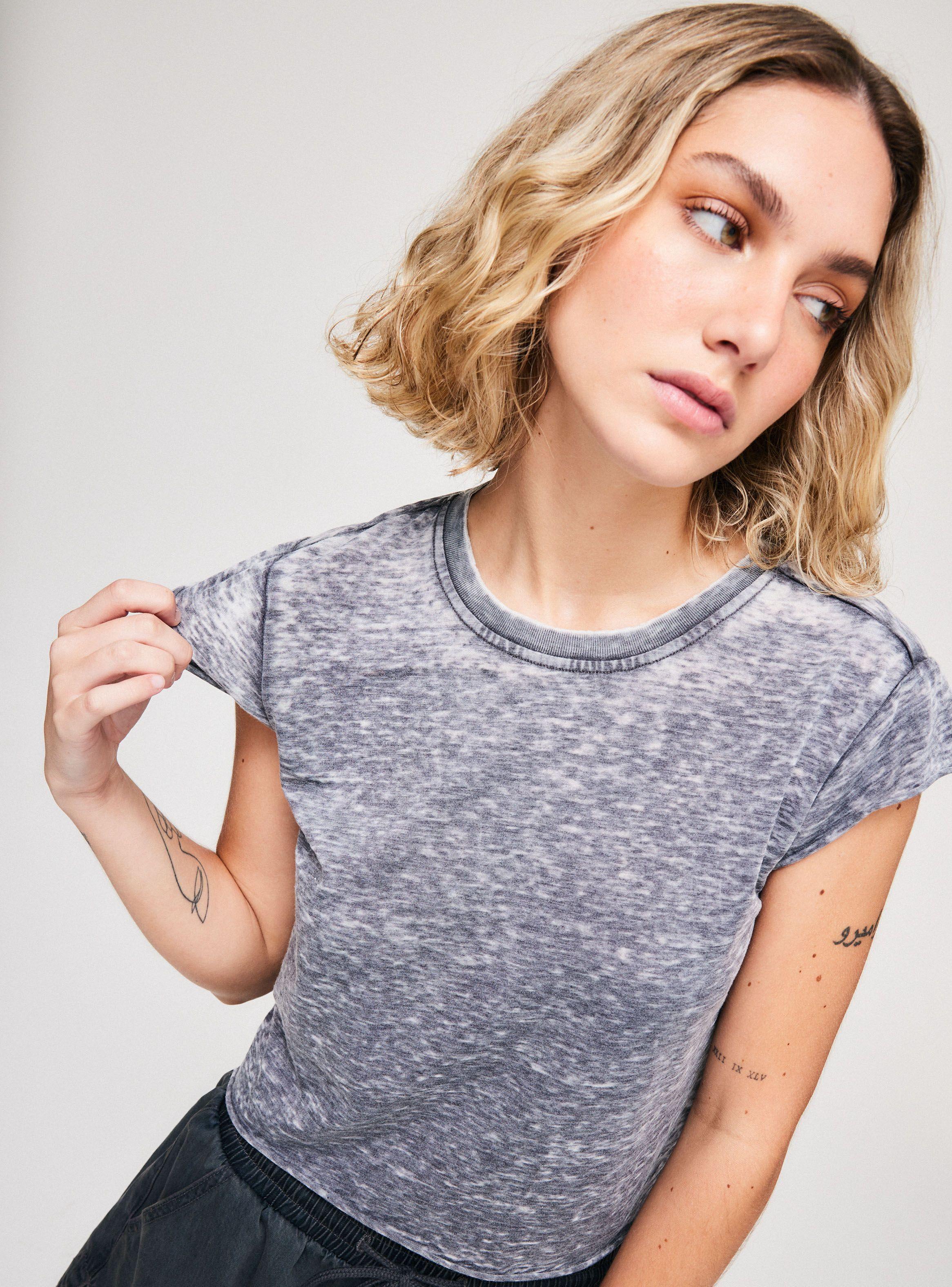 Polera Lavada Cuello Redondo Relaxed Fit-2
