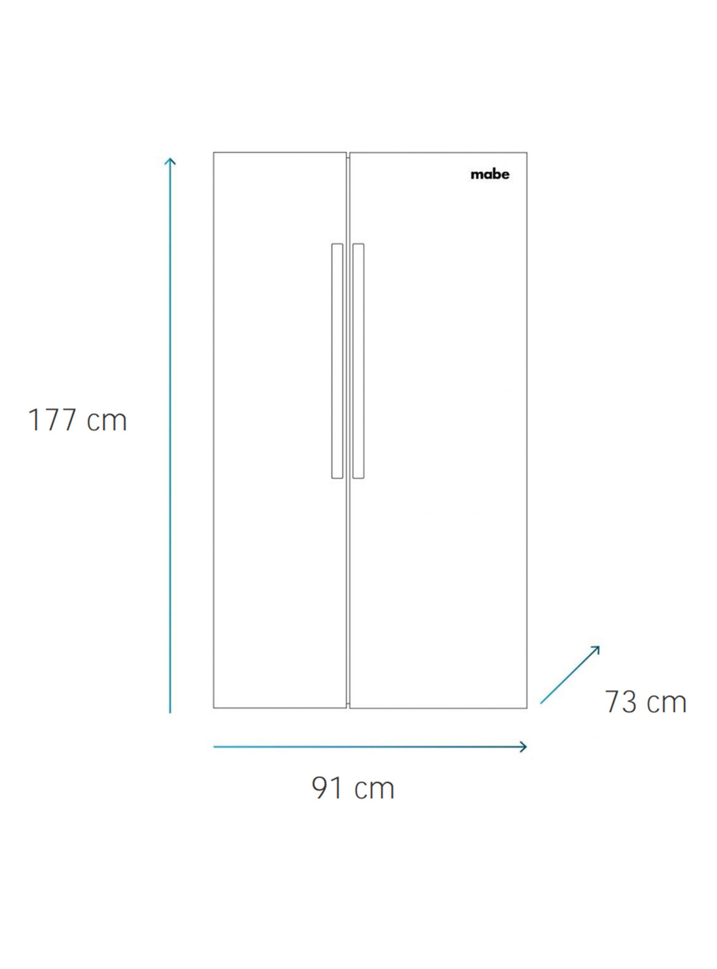 Refrigerador Side by Side No Frost 581 Litros MSC631LKLNG0-1
