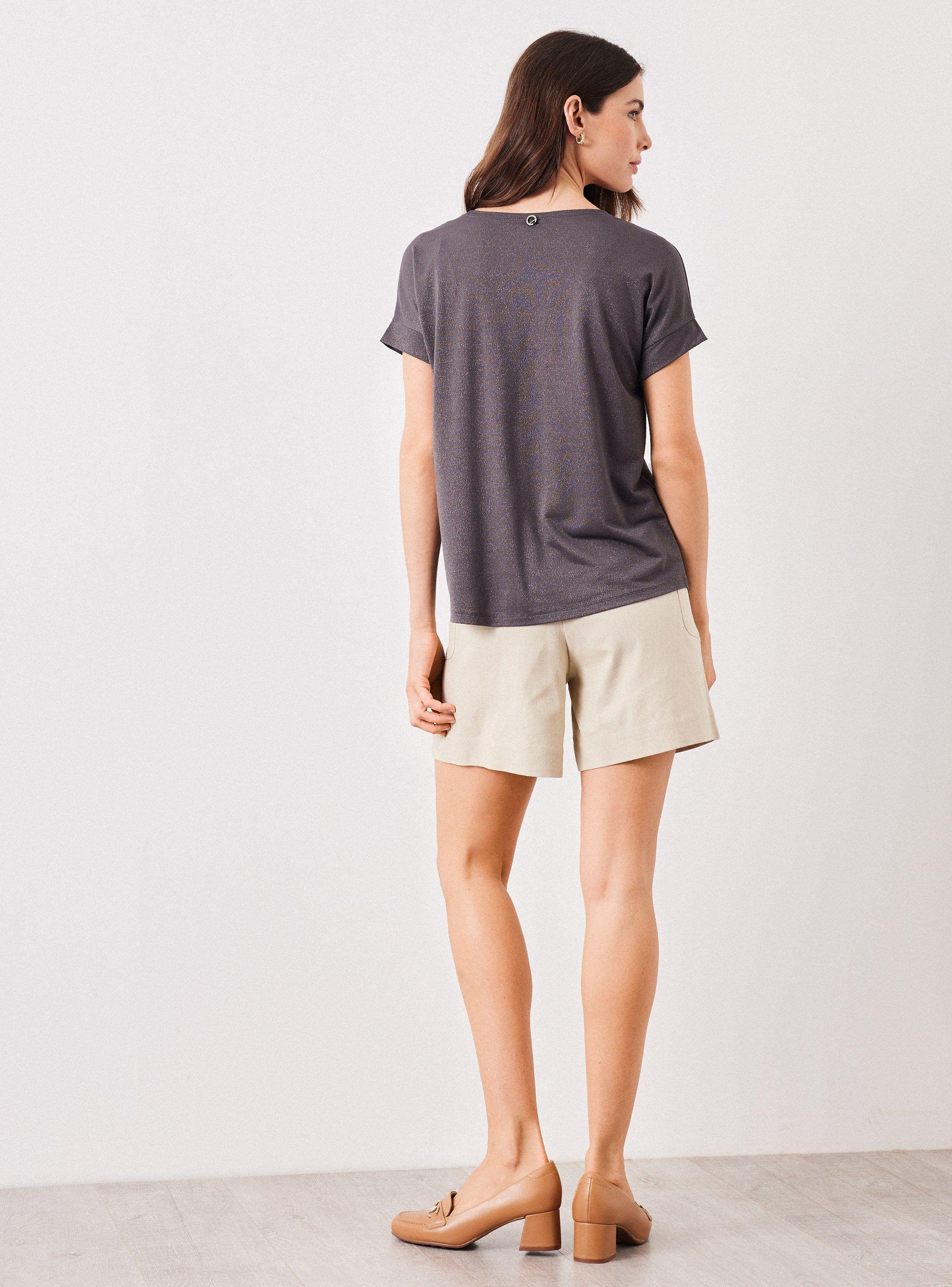 Polera con Brillos y Cuello Cruzado-5
