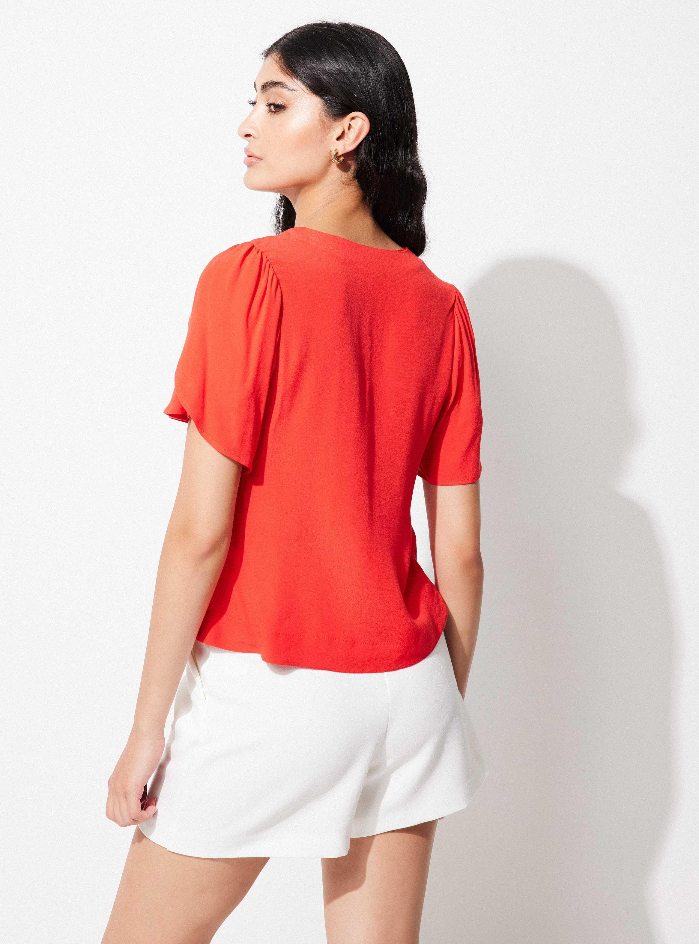 Blusa Doble Capa Asimétrica-1