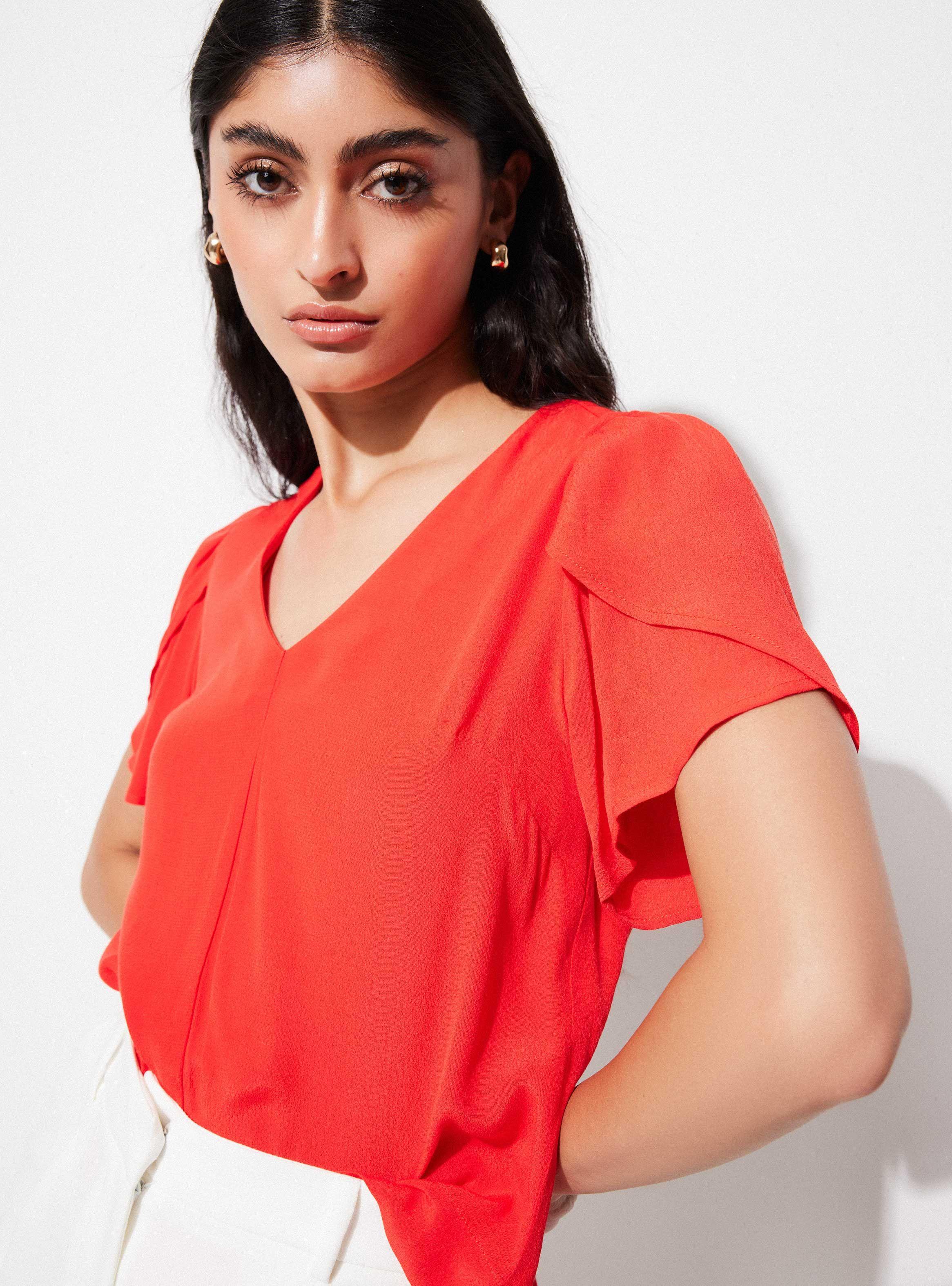 Blusa Doble Capa Asimétrica-2