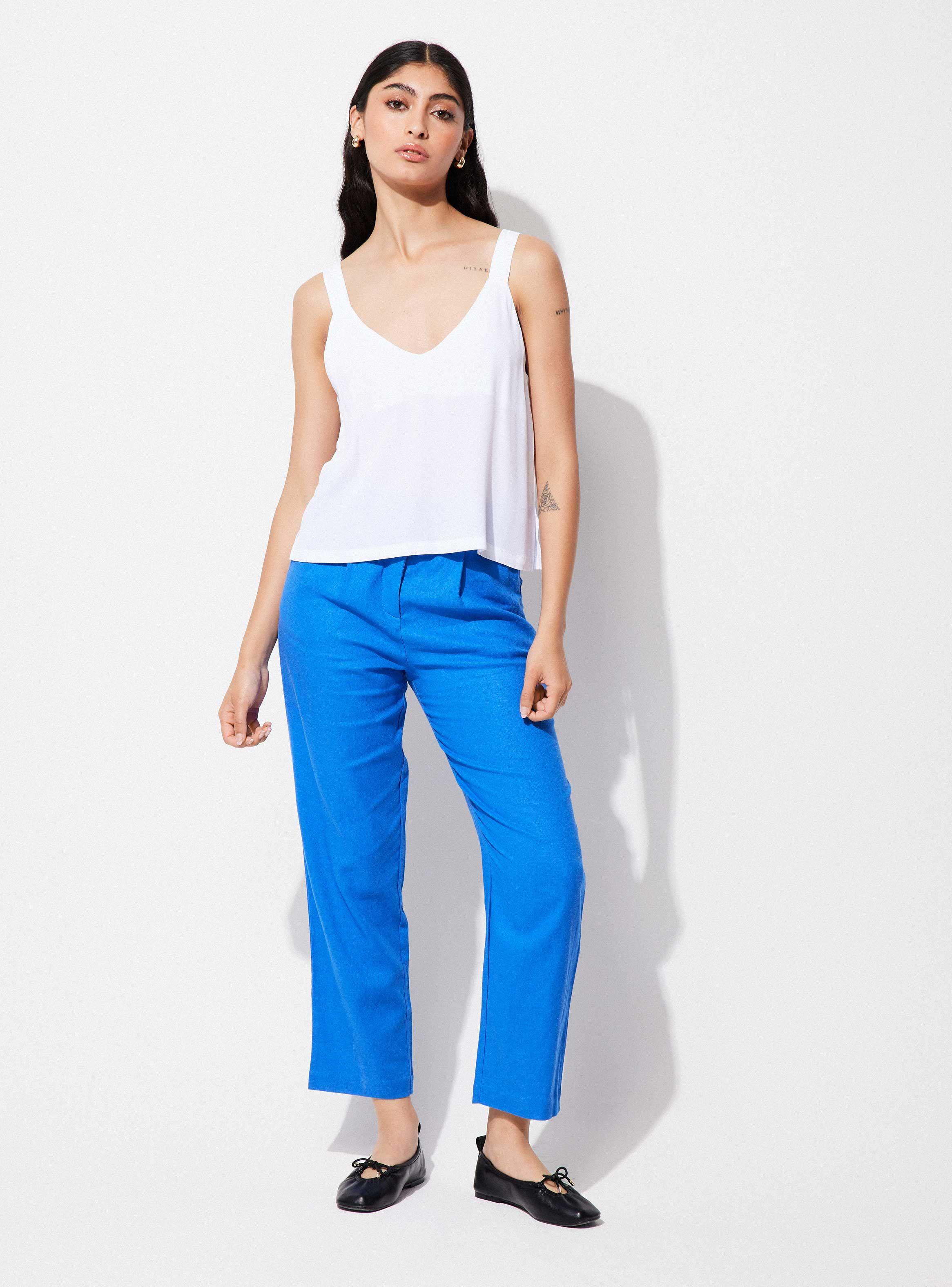 Blusa Bretel Ancho Tela Texturizada-4