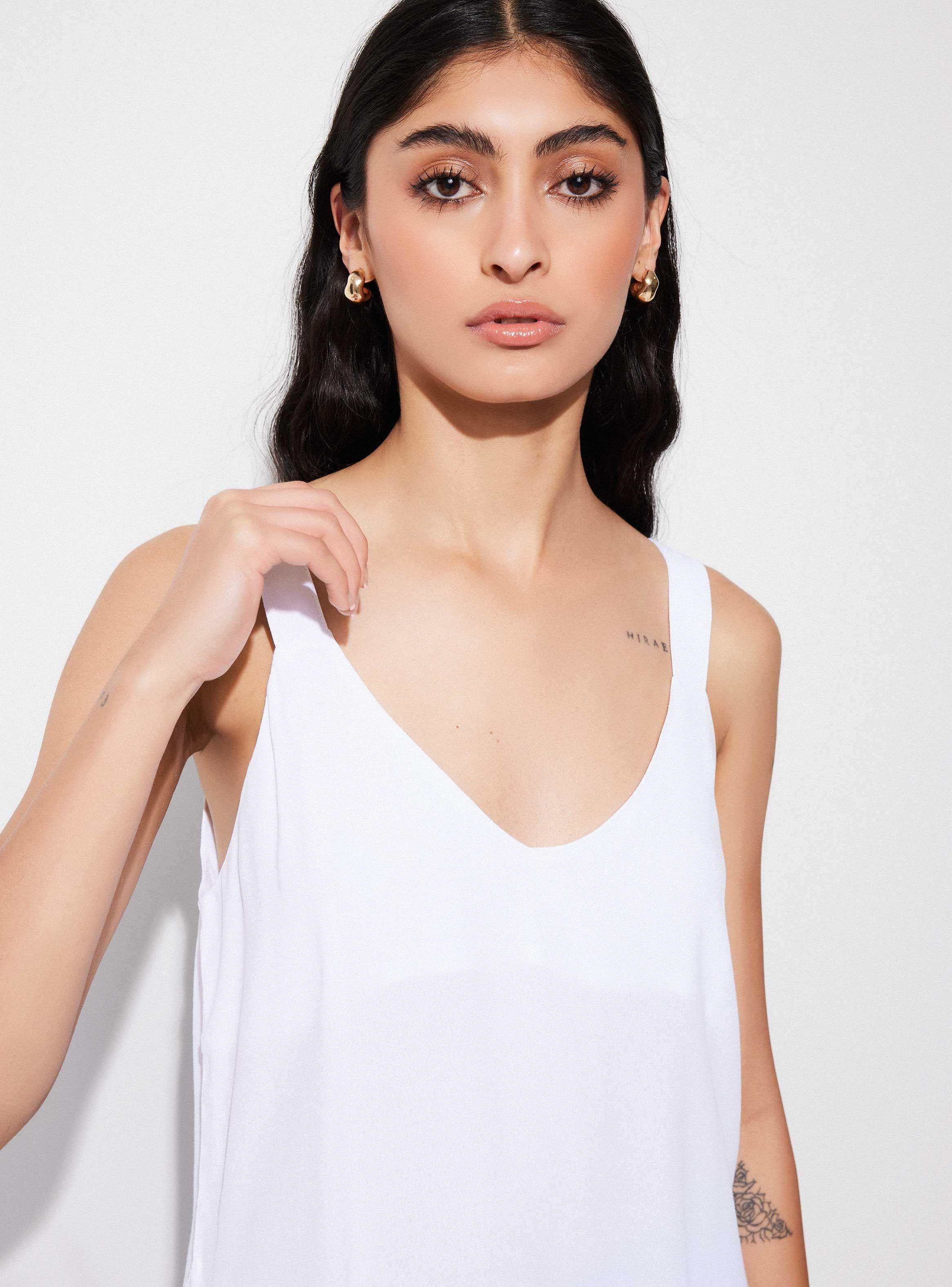 Blusa Bretel Ancho Tela Texturizada-2