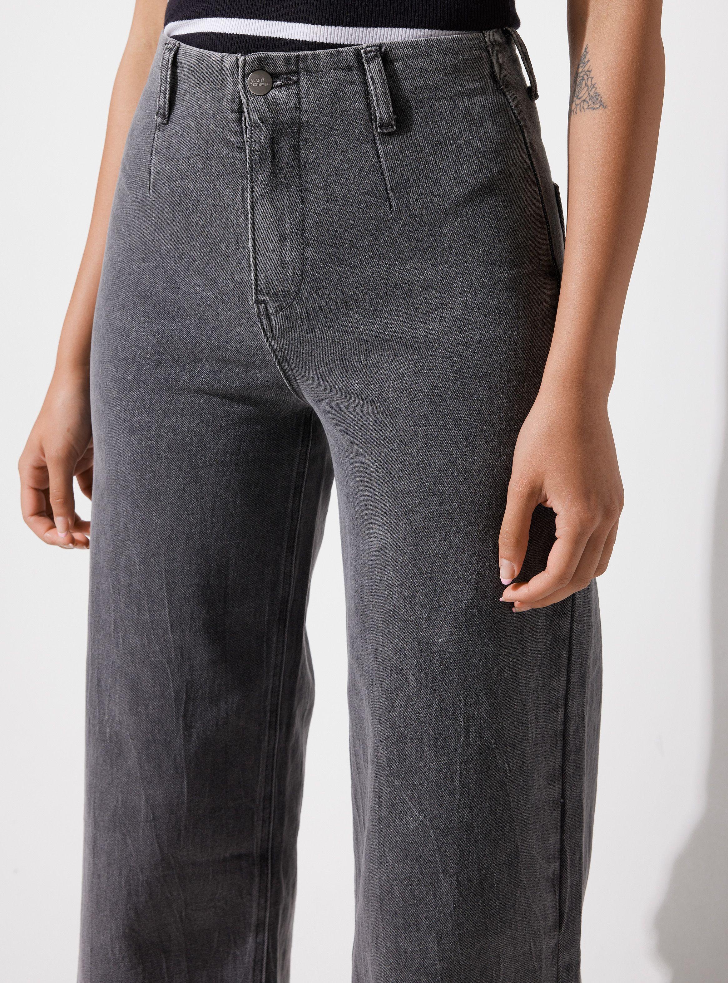 Jeans sin Pretina Tela Elasticada-2