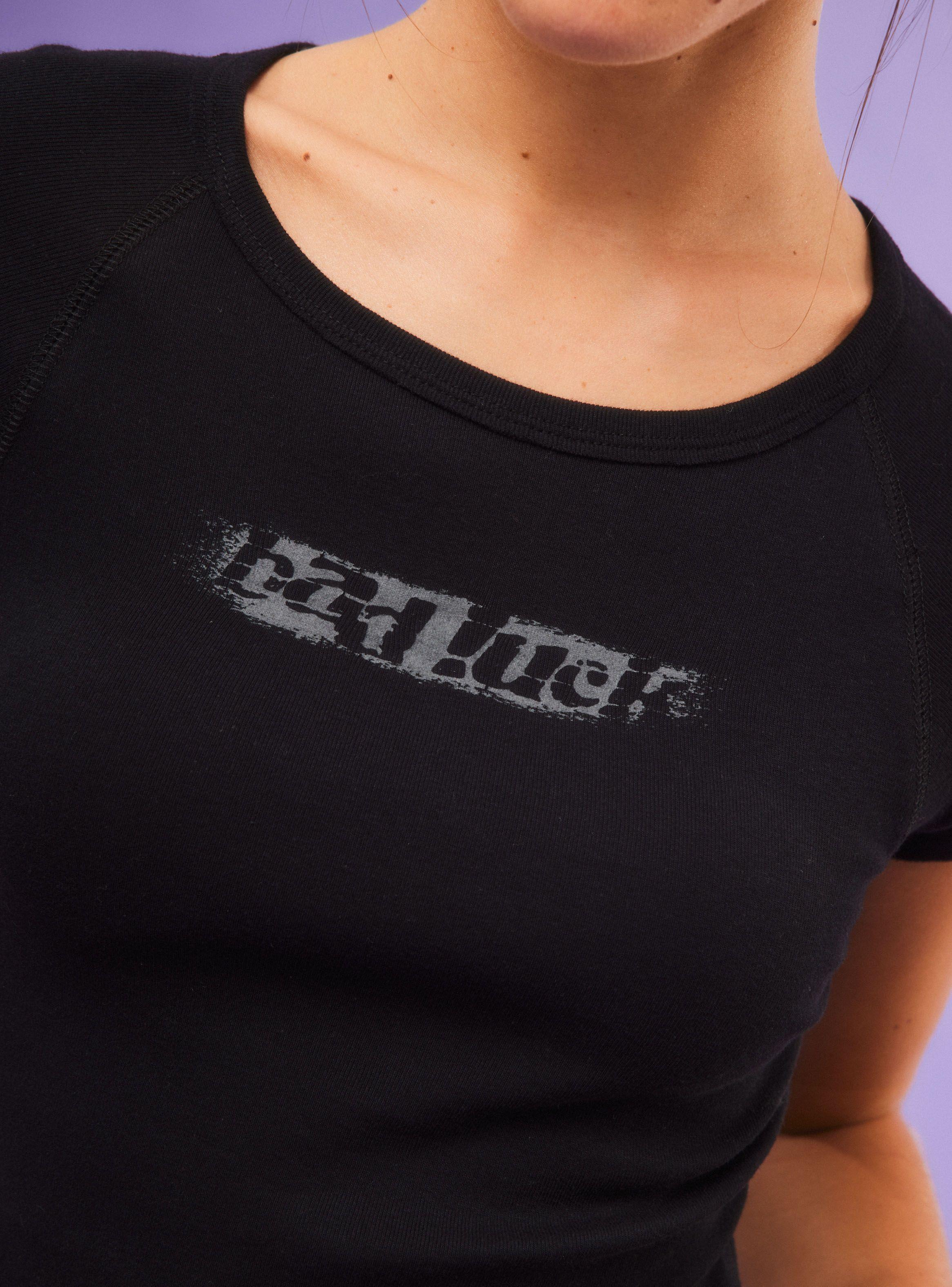 Polera Lavada Front Print-2