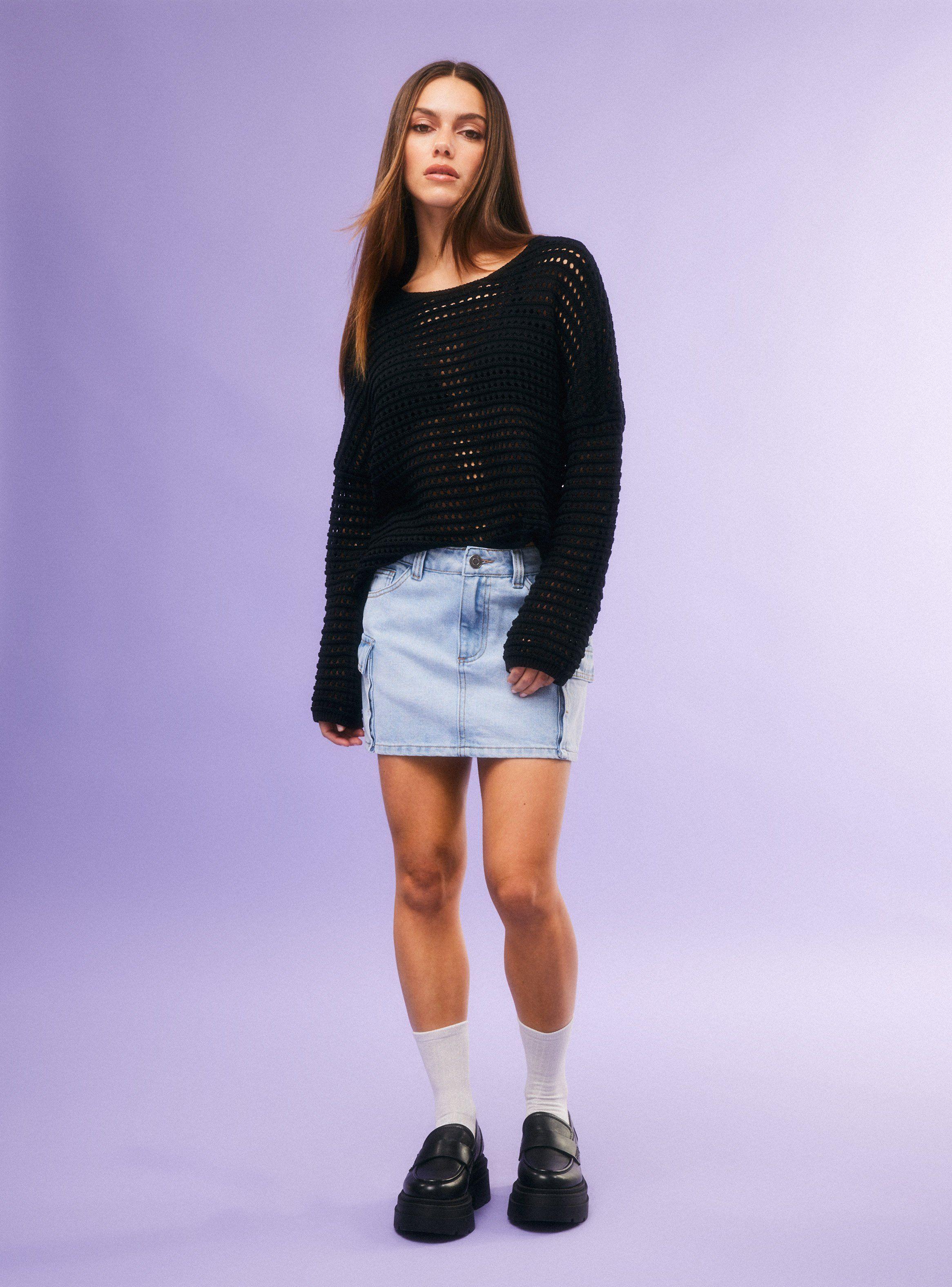 Sweater Calado Relaxed Fit-4