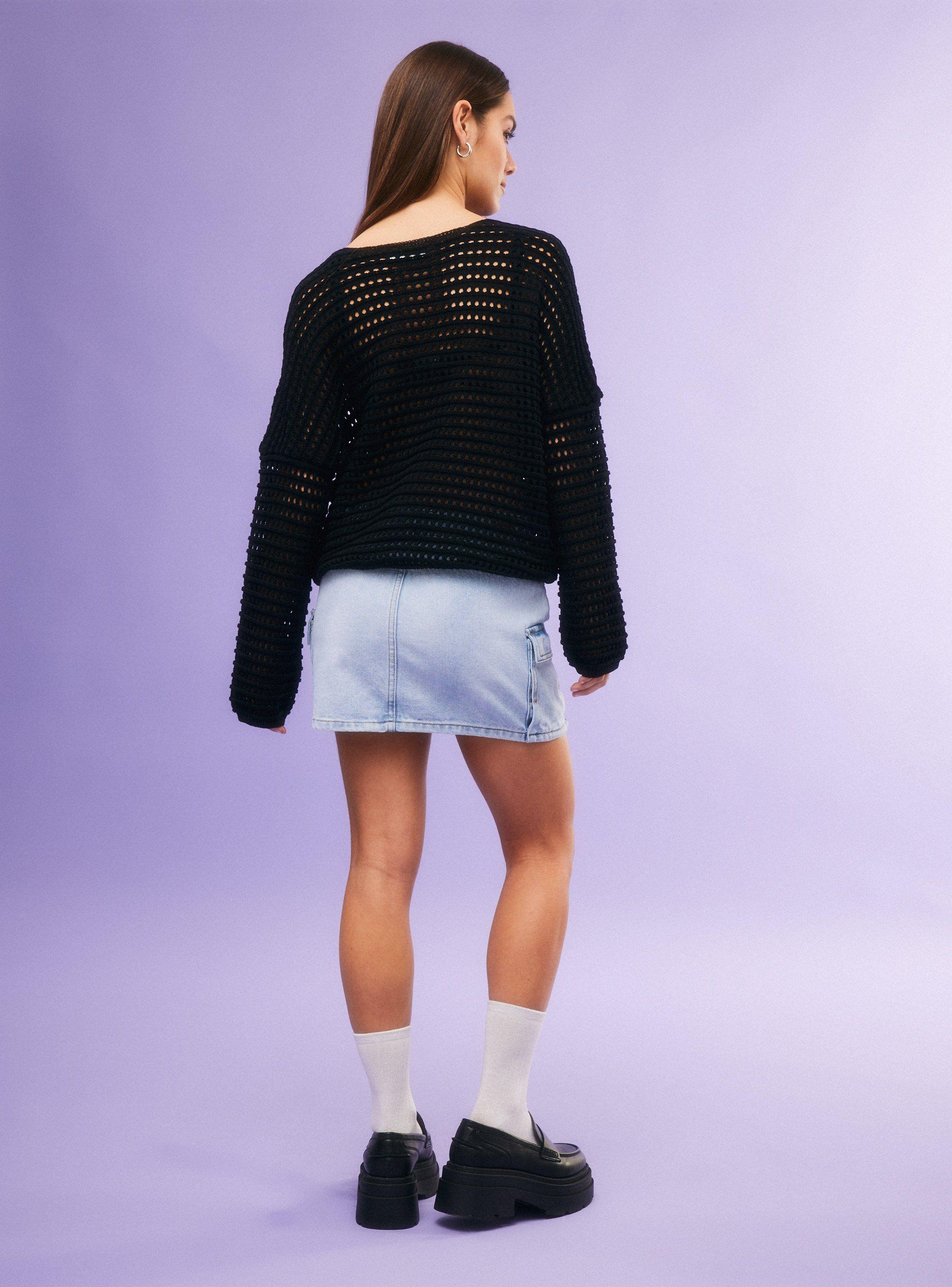 Sweater Calado Relaxed Fit-5