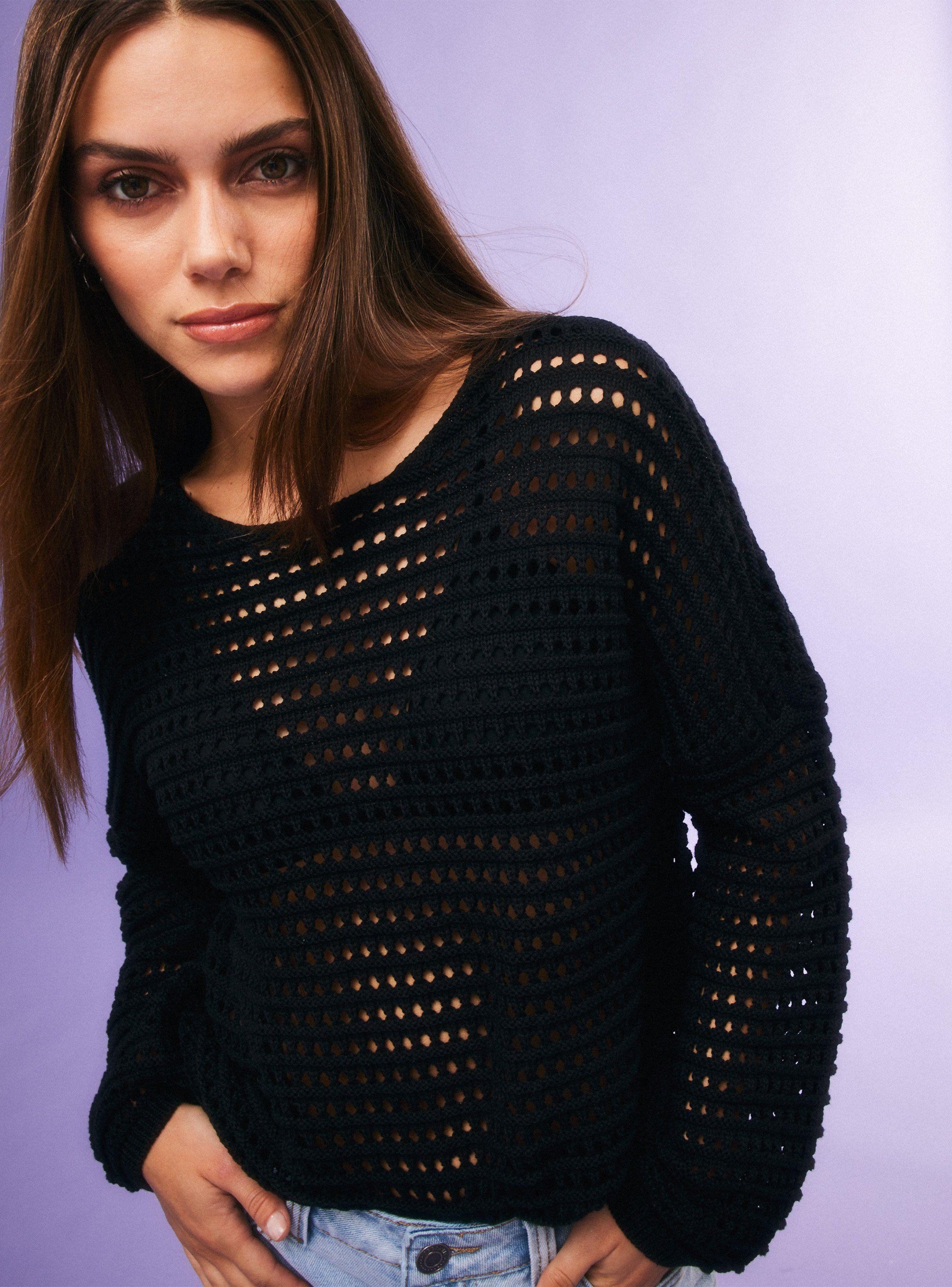 Sweater Calado Relaxed Fit-2