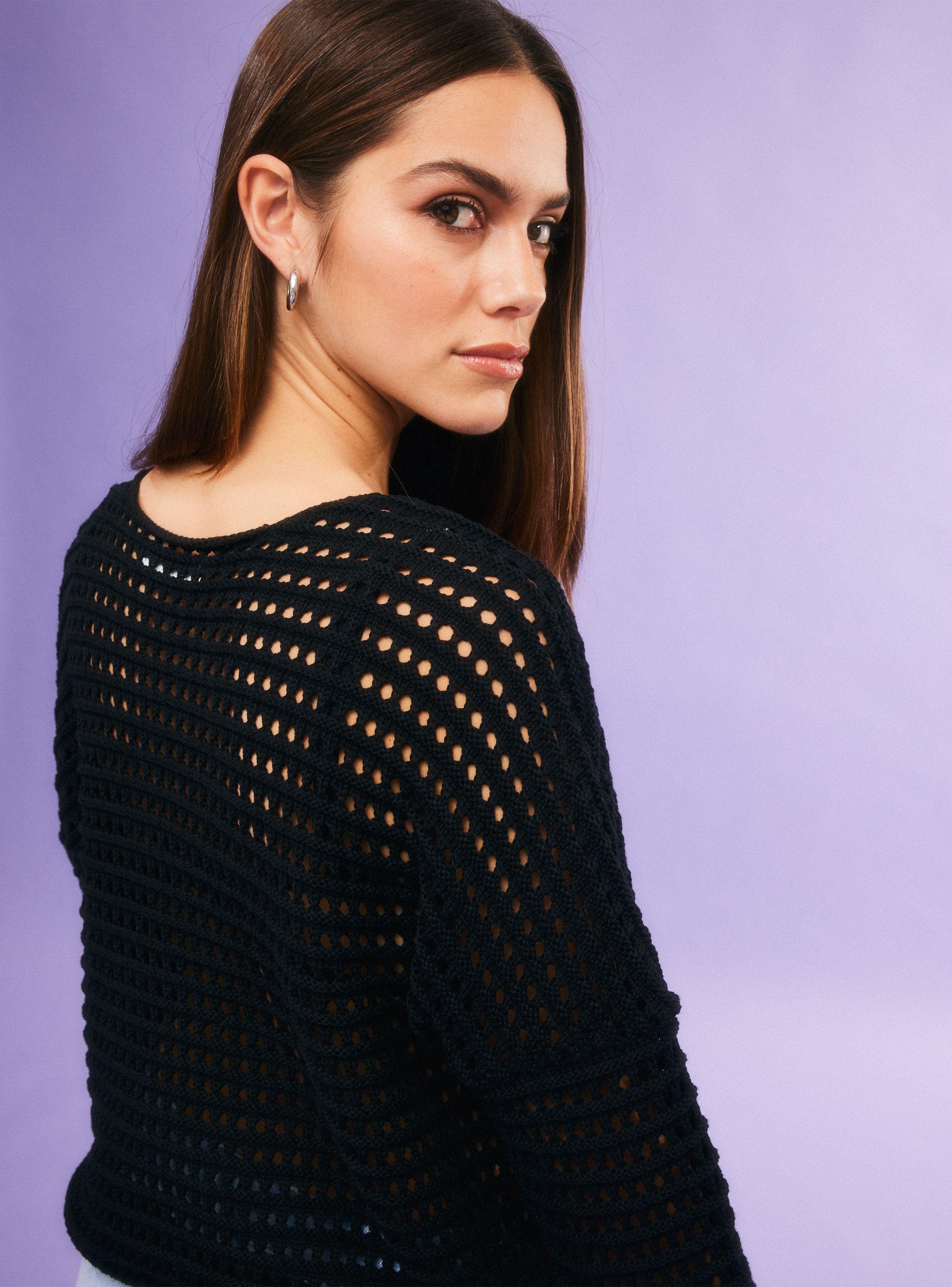 Sweater Calado Relaxed Fit-3