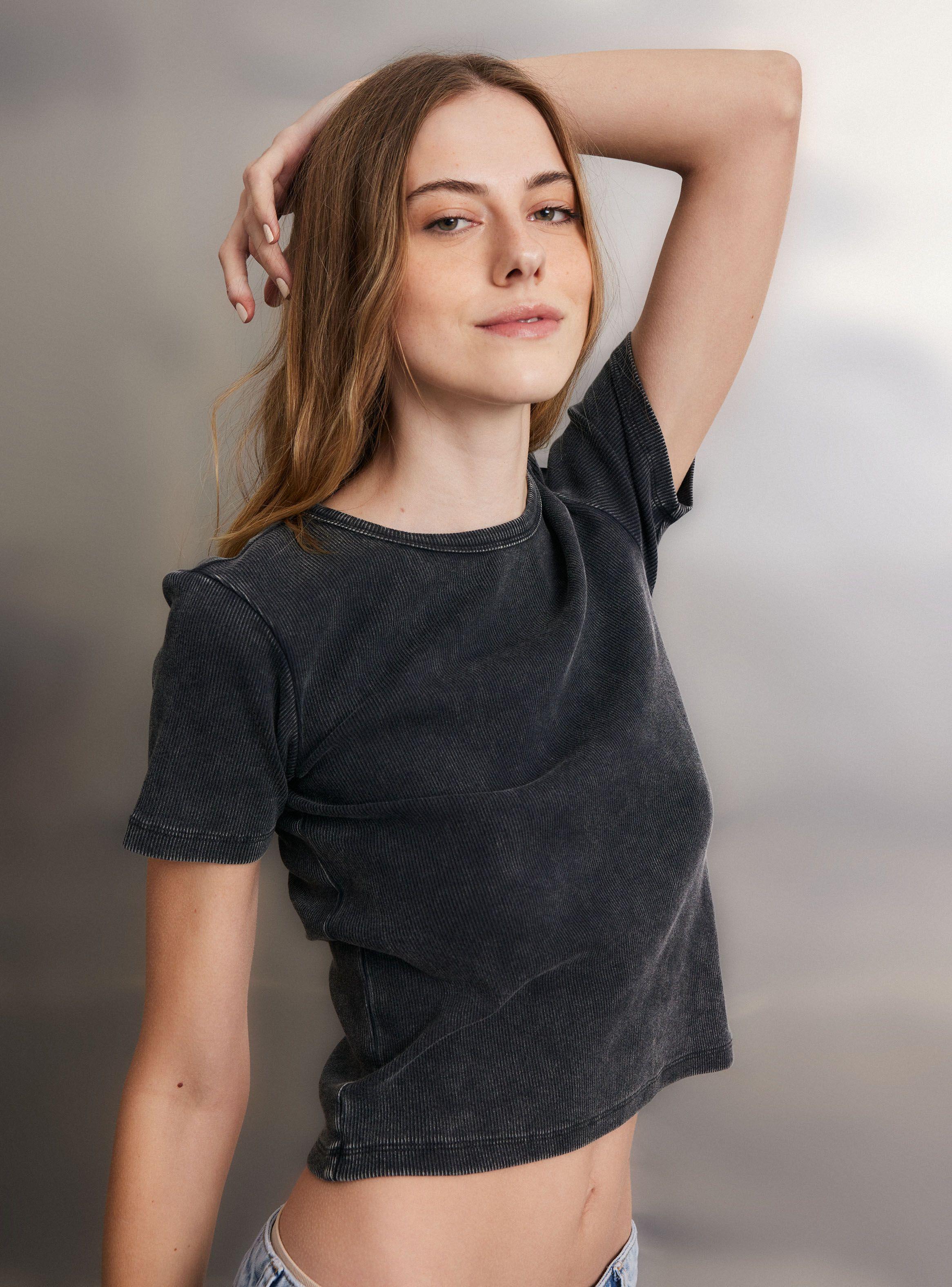 Polera Rela Acanalada y Proceso de Lavado-2