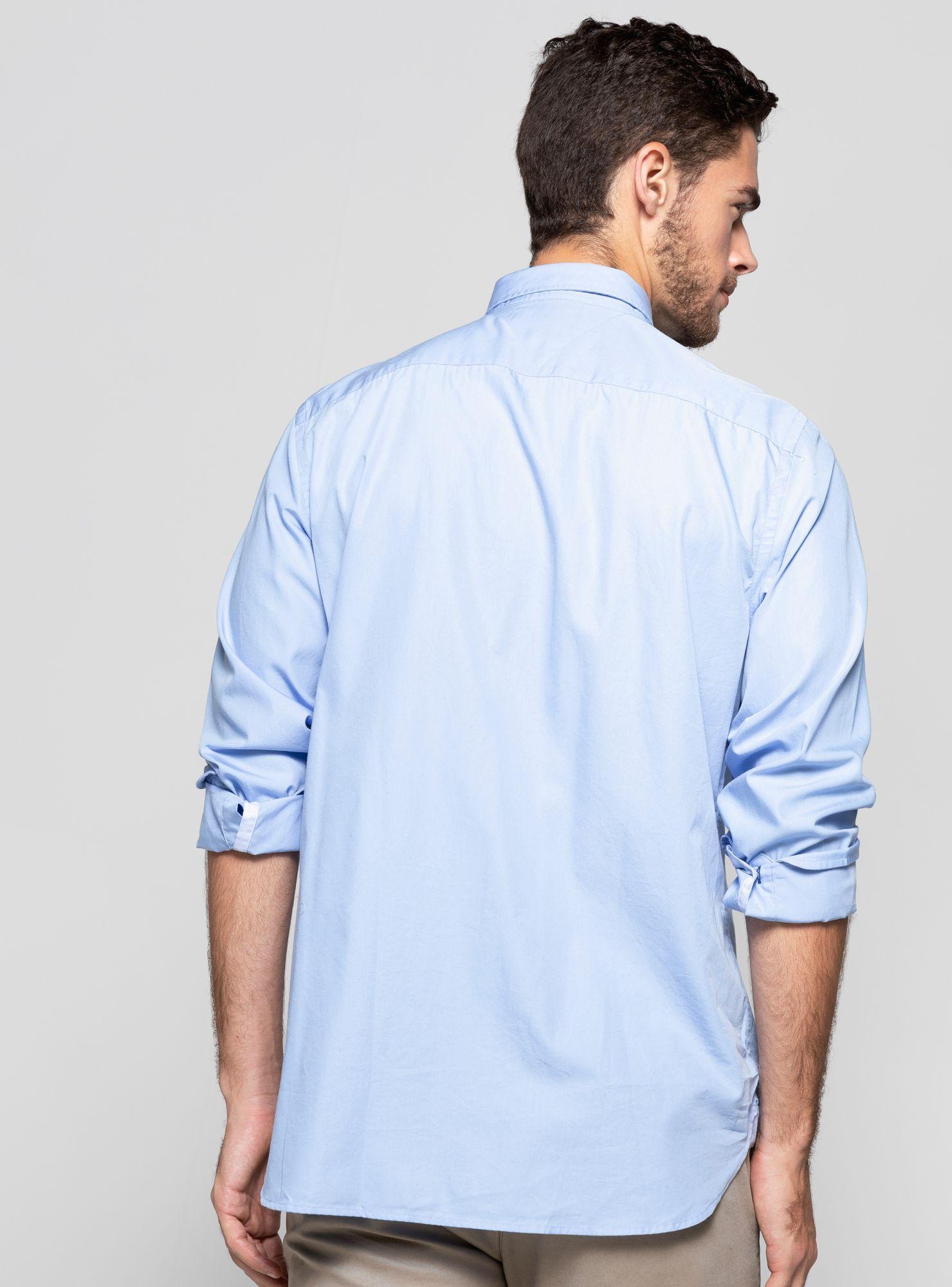 Camisa Tommy Hilfiger Poplin Básico Stretch Tommy Hilfiger-1