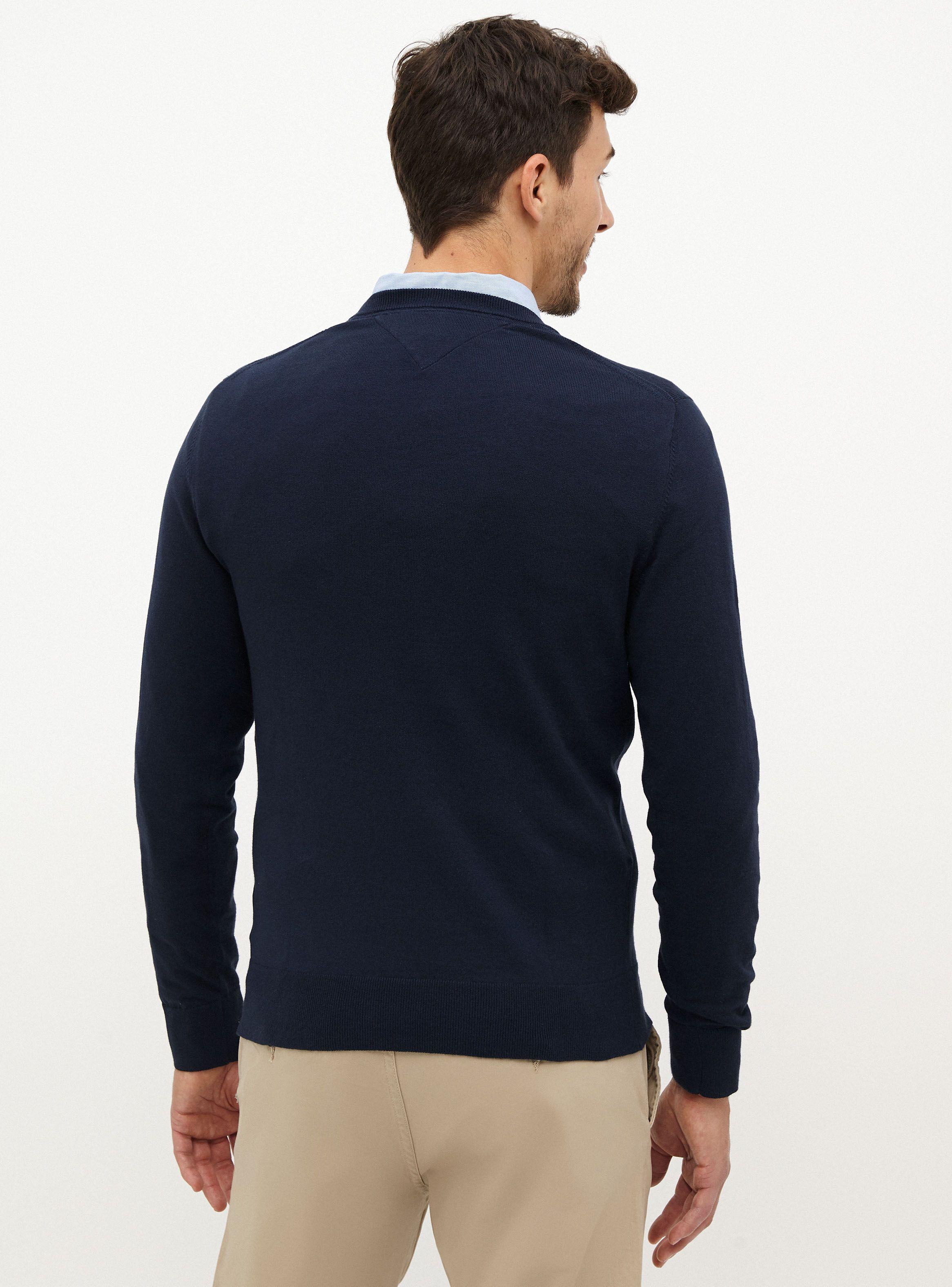 Sweater Tommy Hilfiger Classic Liso Cuello V Tommy Hilfiger-1