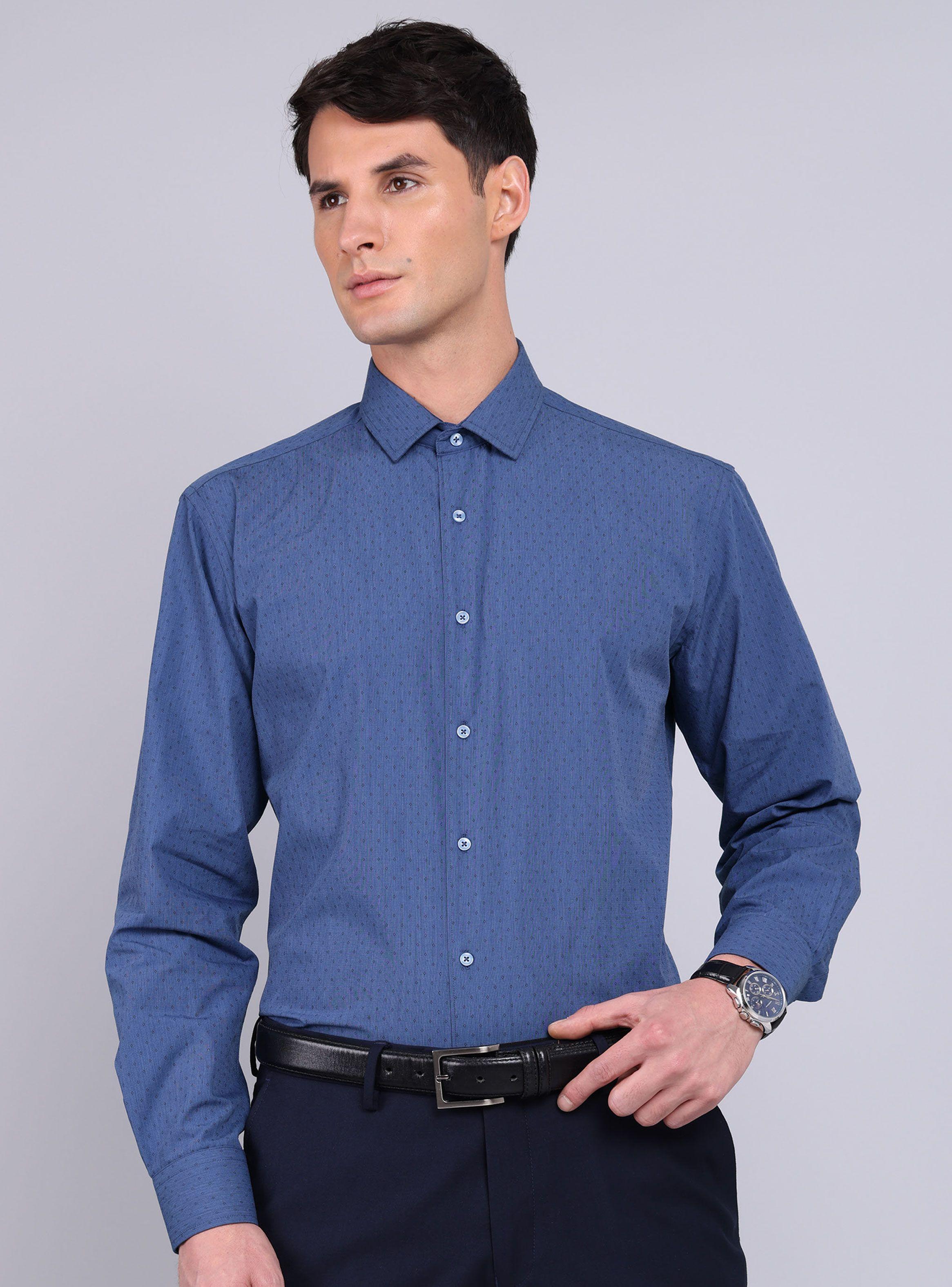 Camisa Diseño de Fantasia Slim Fit de Van Heusen
